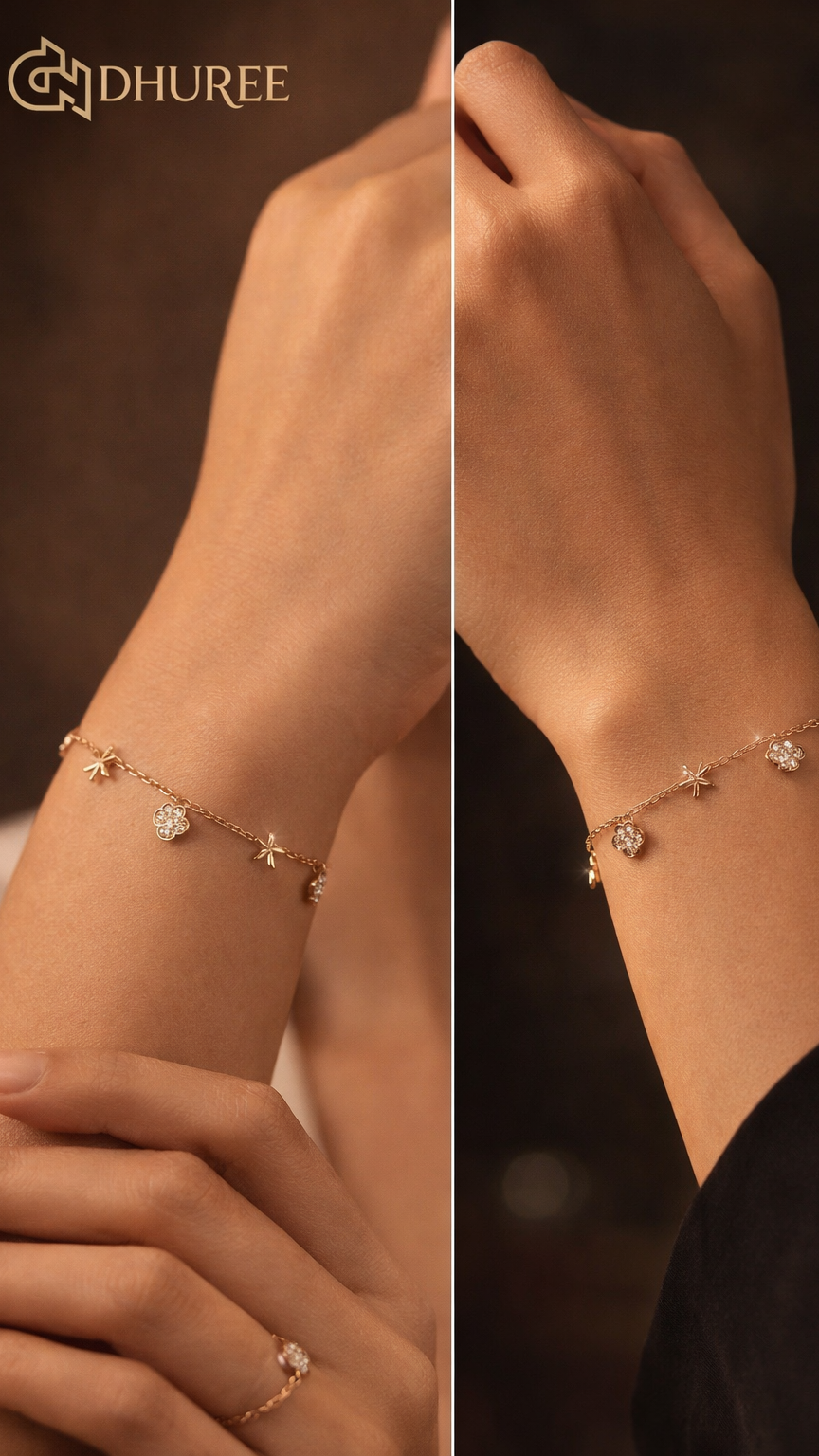 Dainty Flower Bracelet