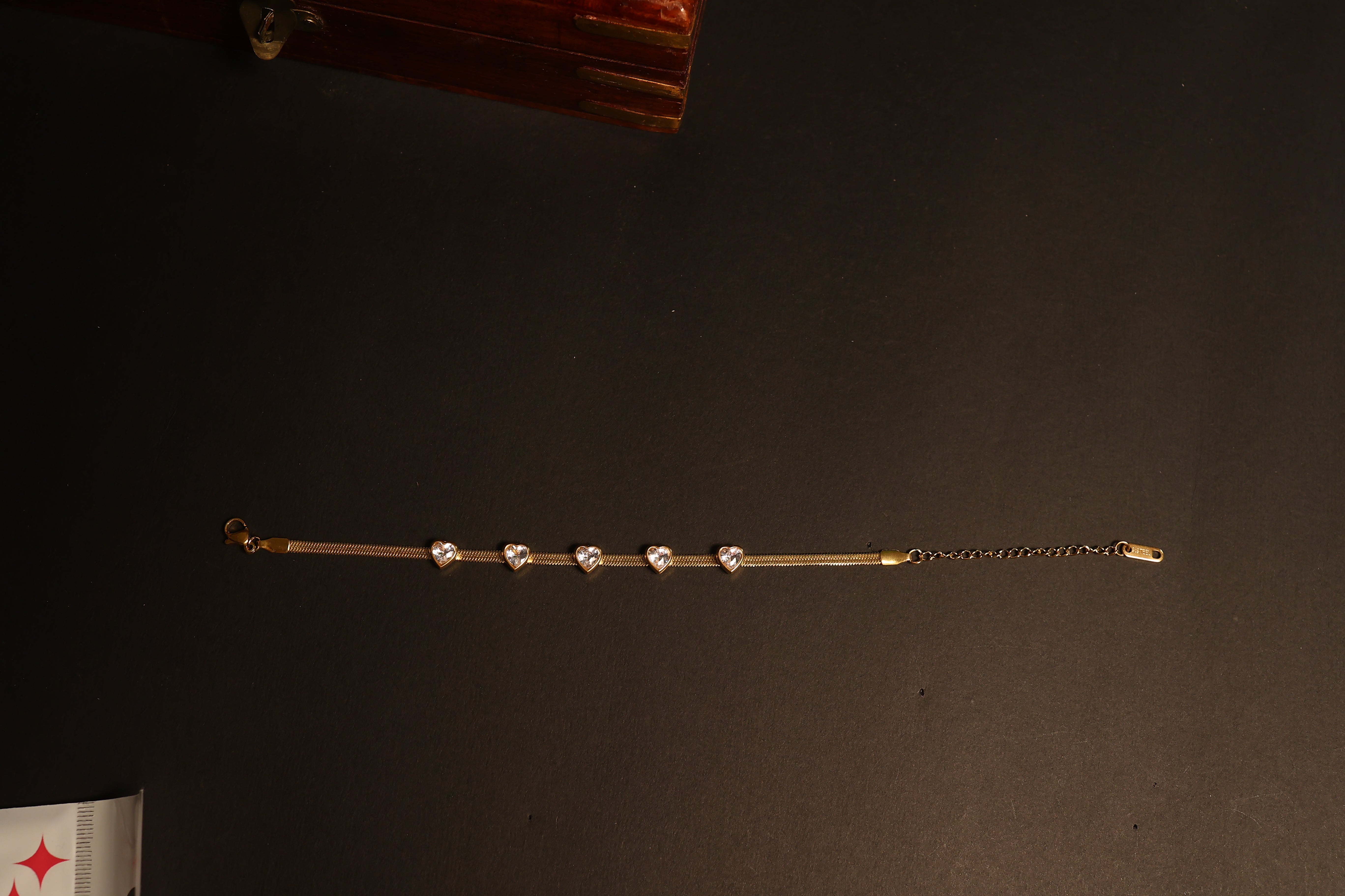 Roma Roman Charm Chain Bracelet (Gold)