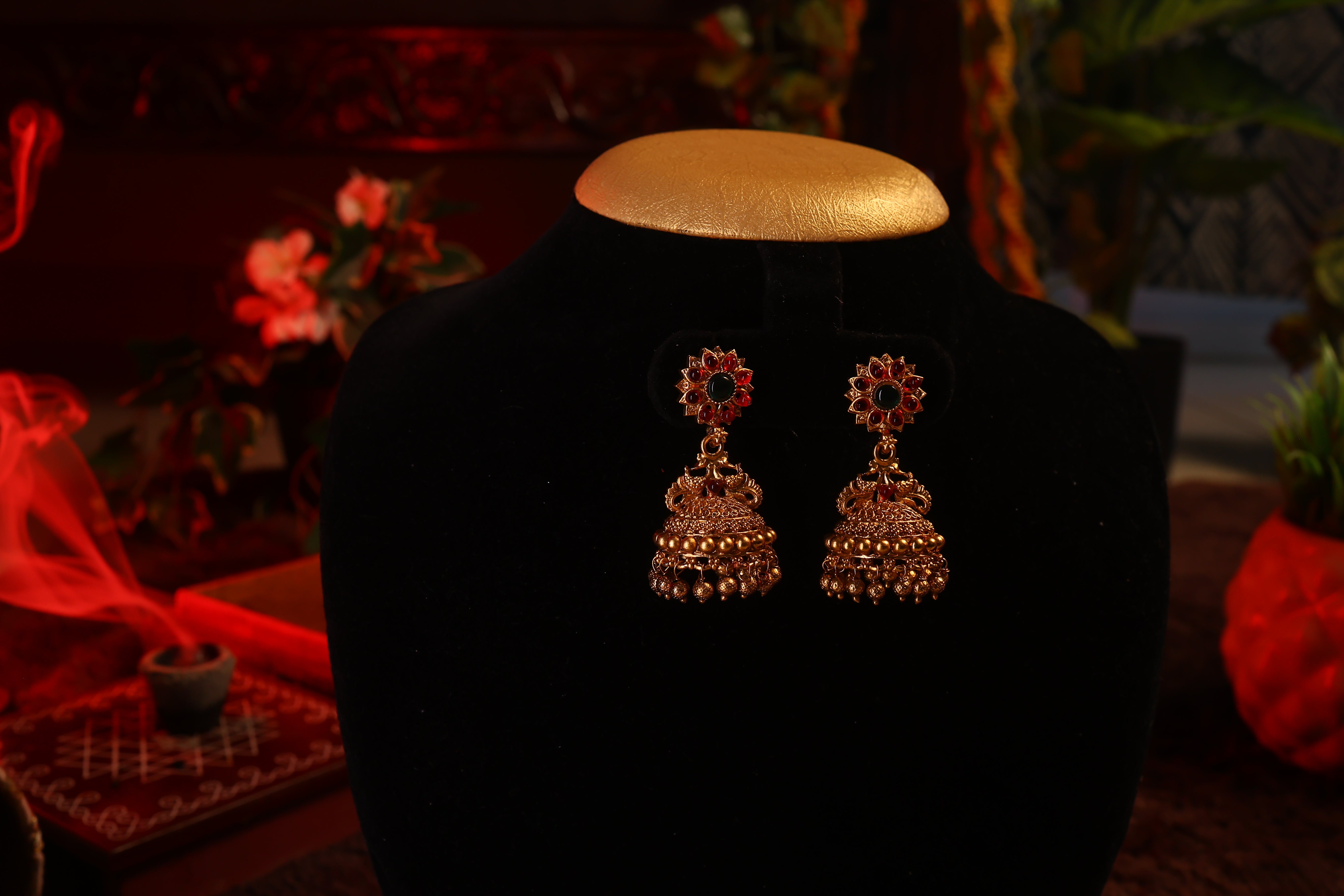 Lakshmi Jhumkas