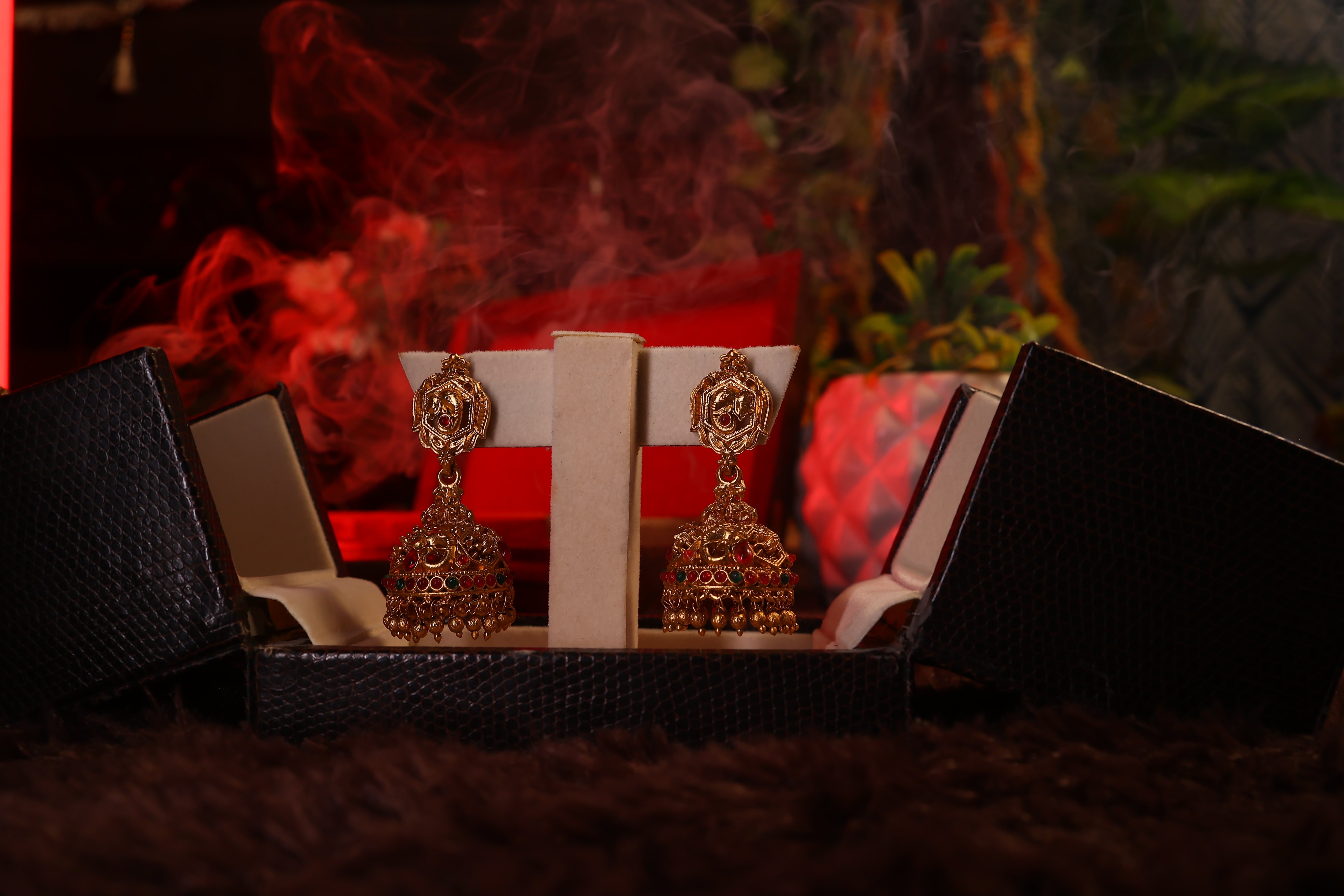 Lakshmi Jhumkas