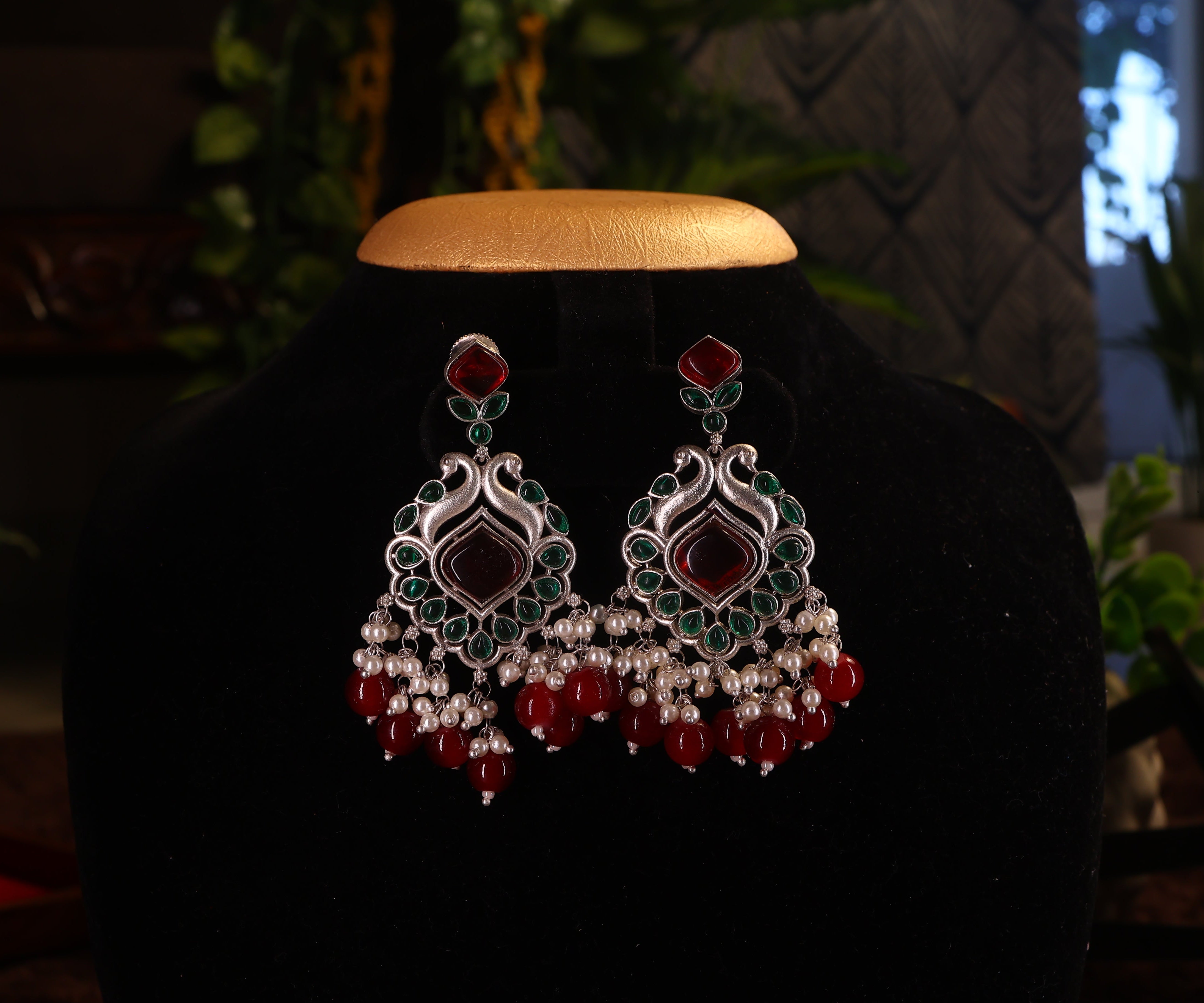 Silver Dangler Earrings