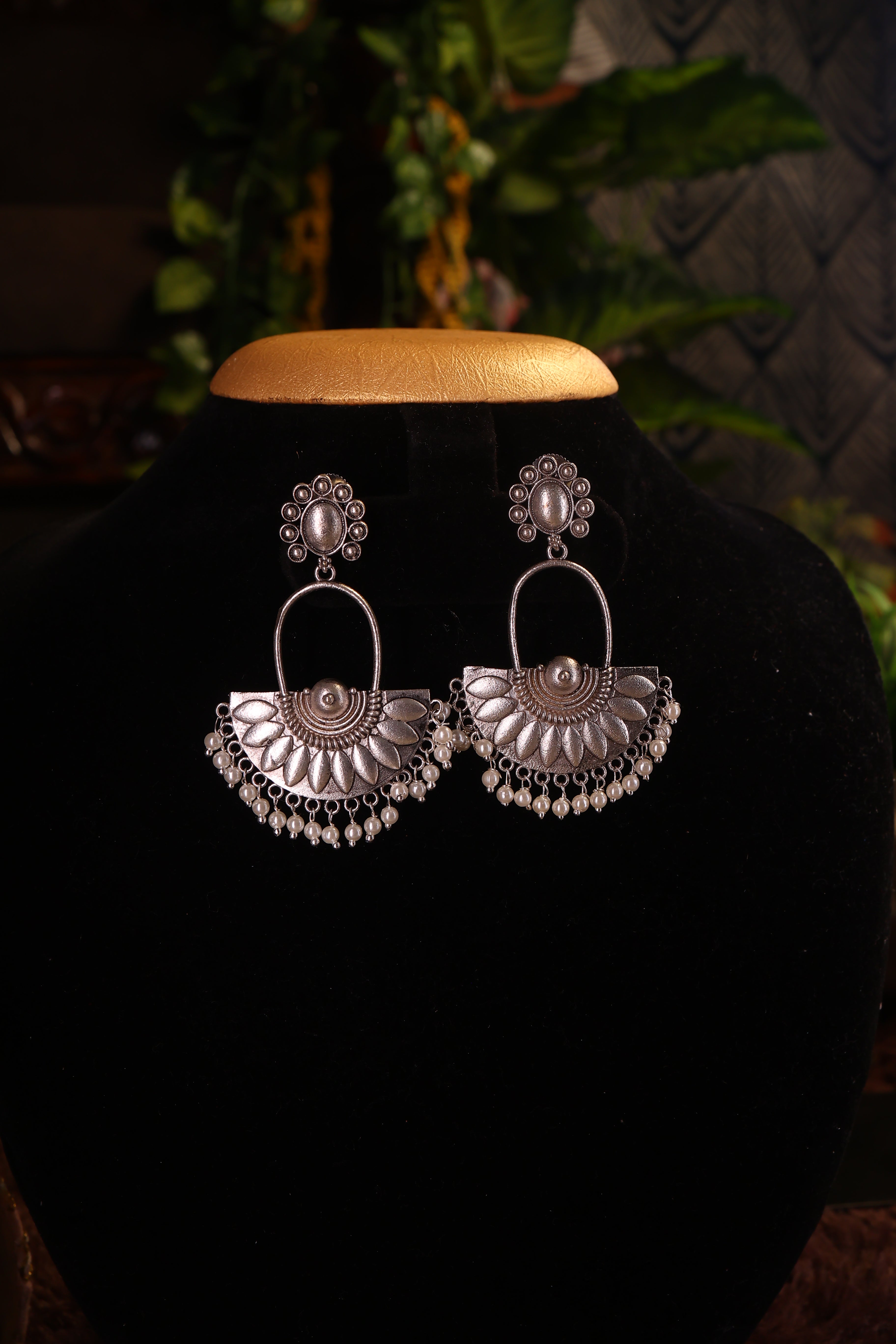 Women Silver Danglers