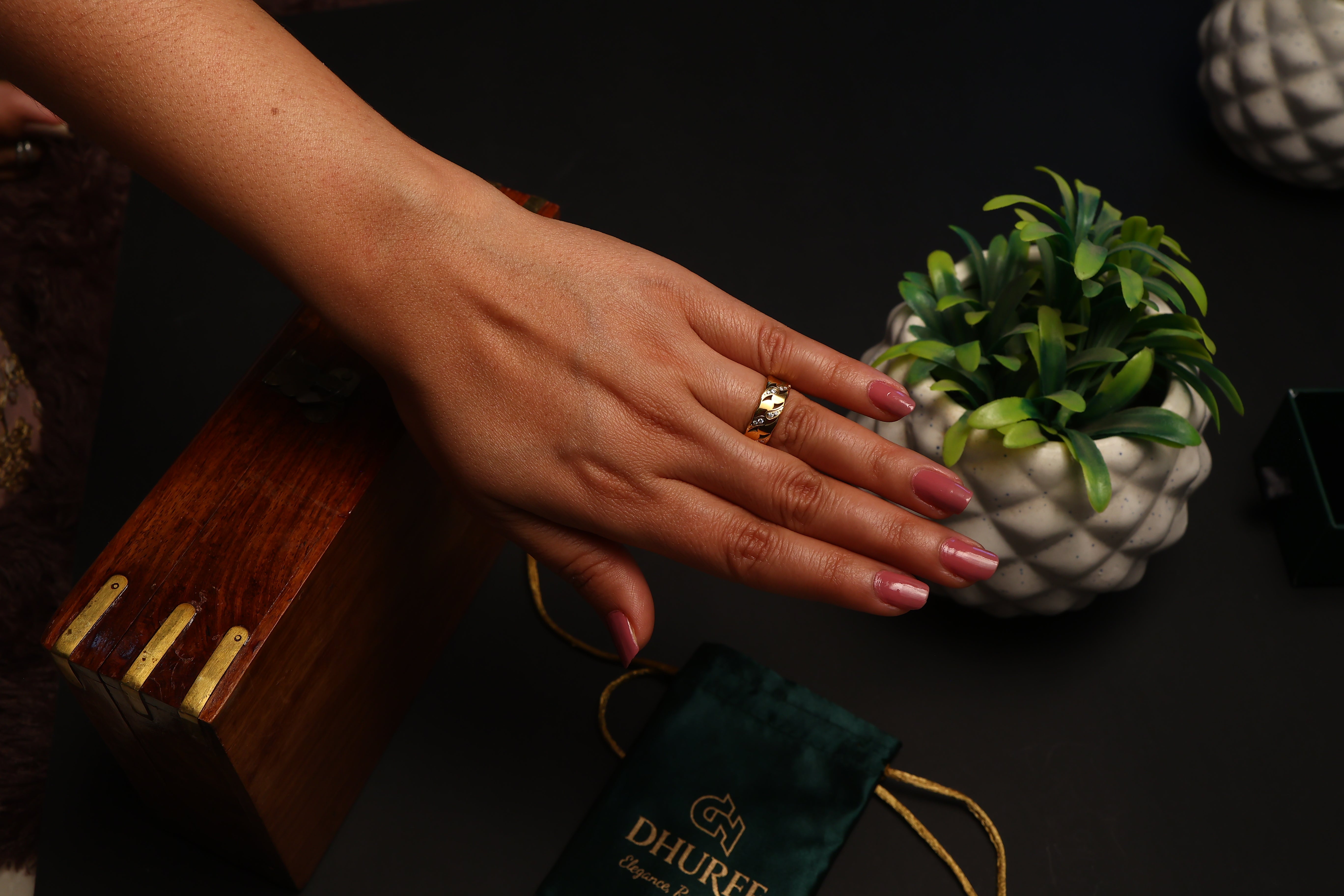 Trendy Finger Ring for Women-Small & Medium Size.