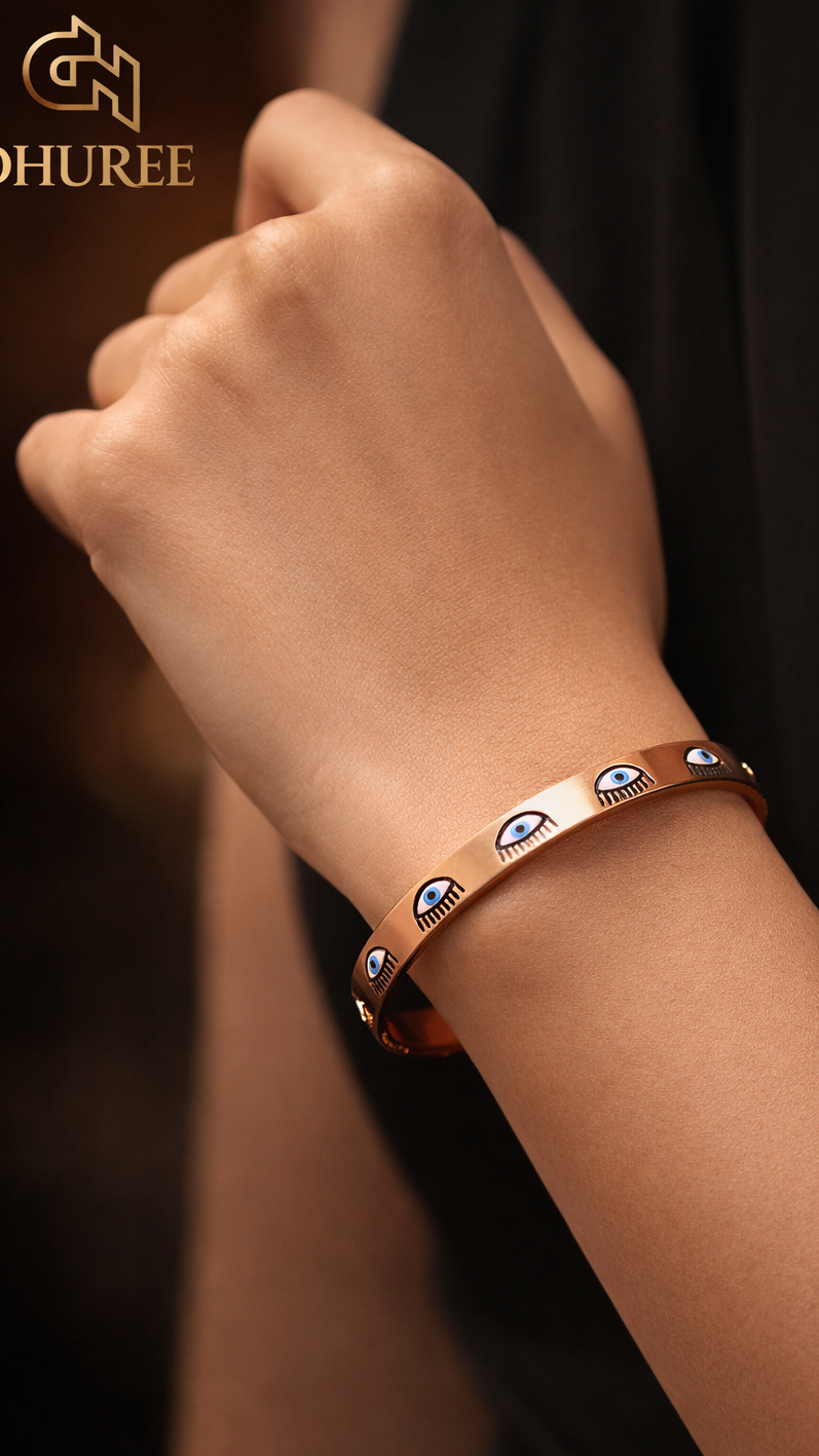 Stainless Steel Bamboo Kada