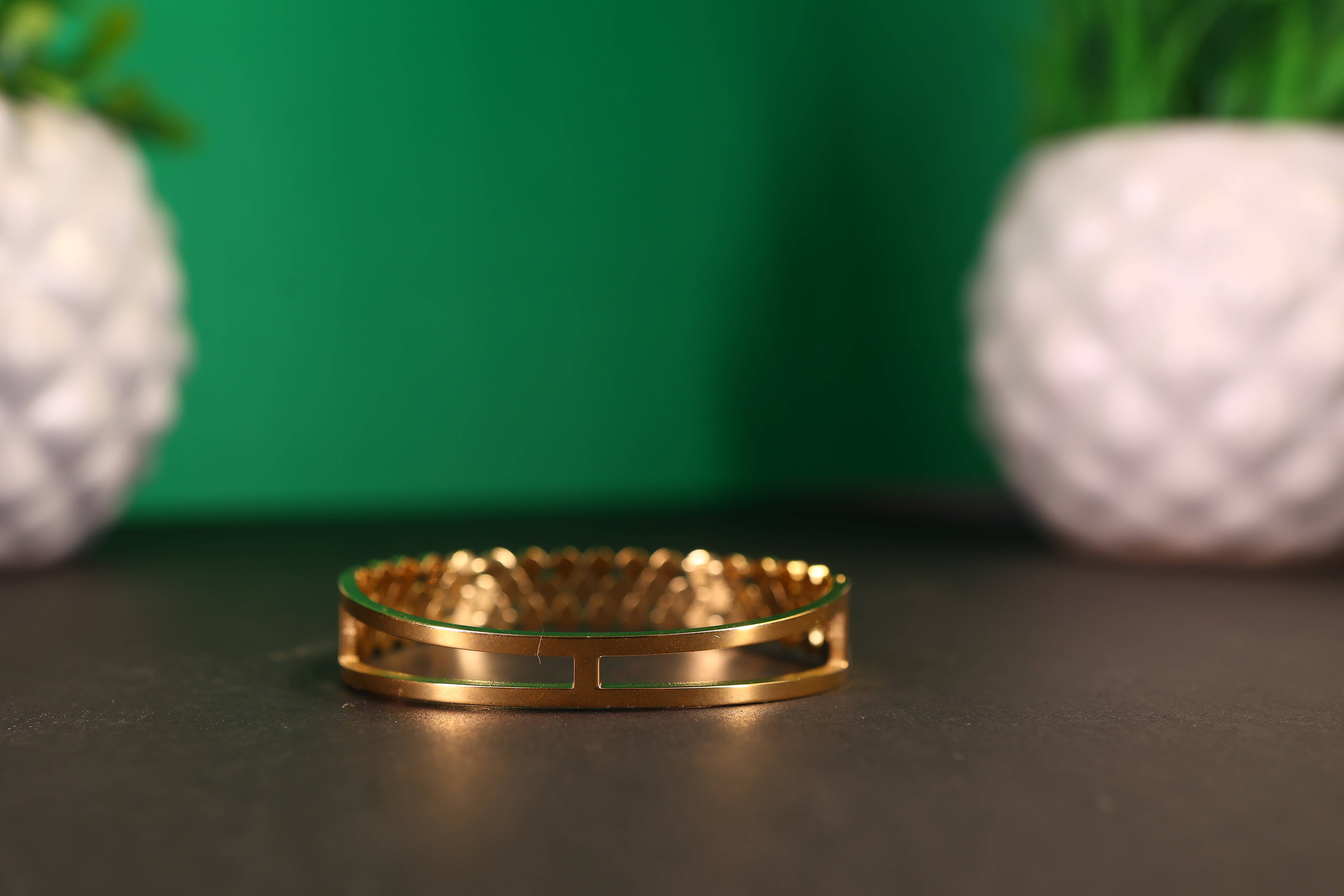 Stainless Steel Bamboo Kada