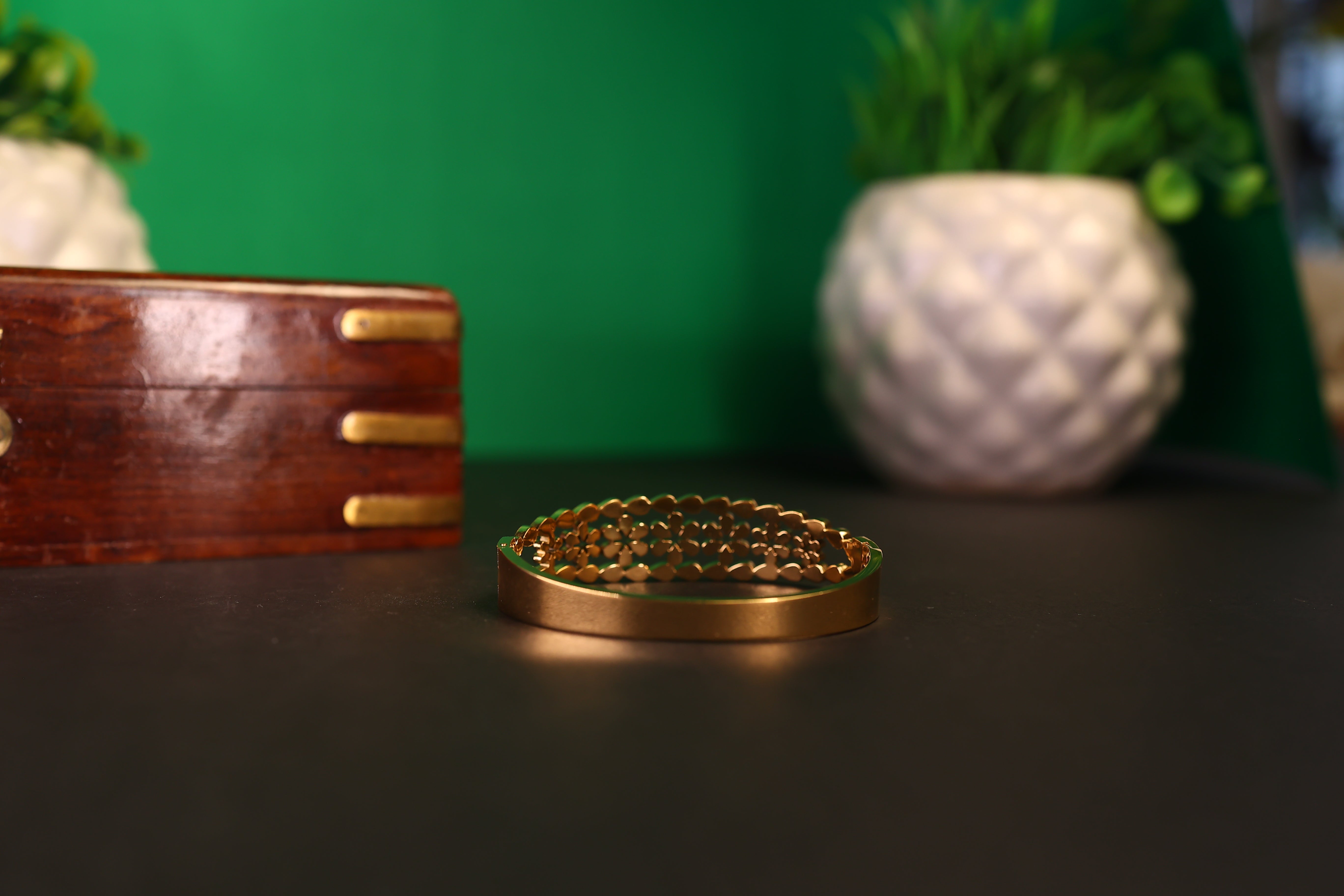 Stainless Steel Bamboo Kada