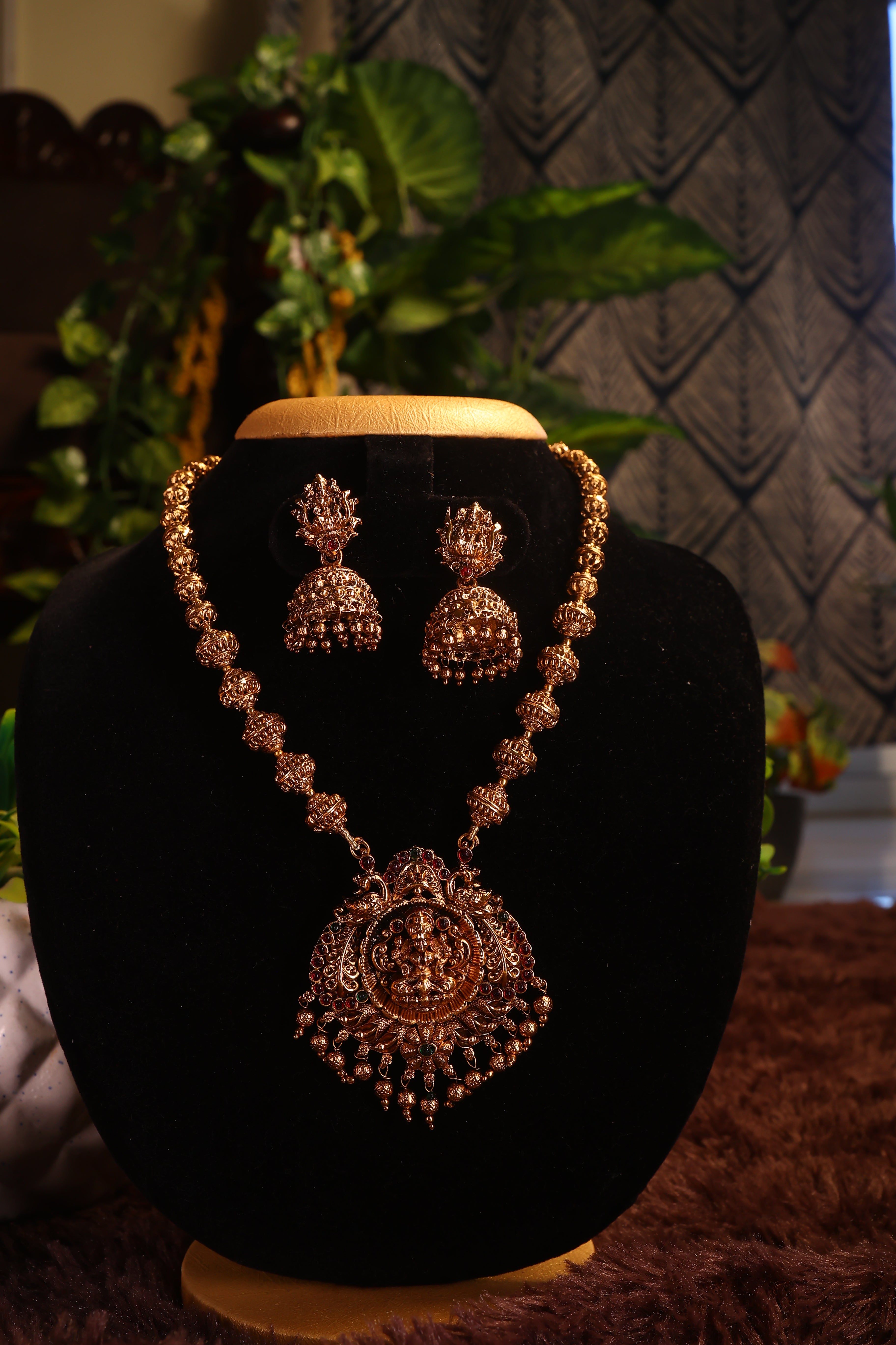 Antique Lakshmi Bead Haram