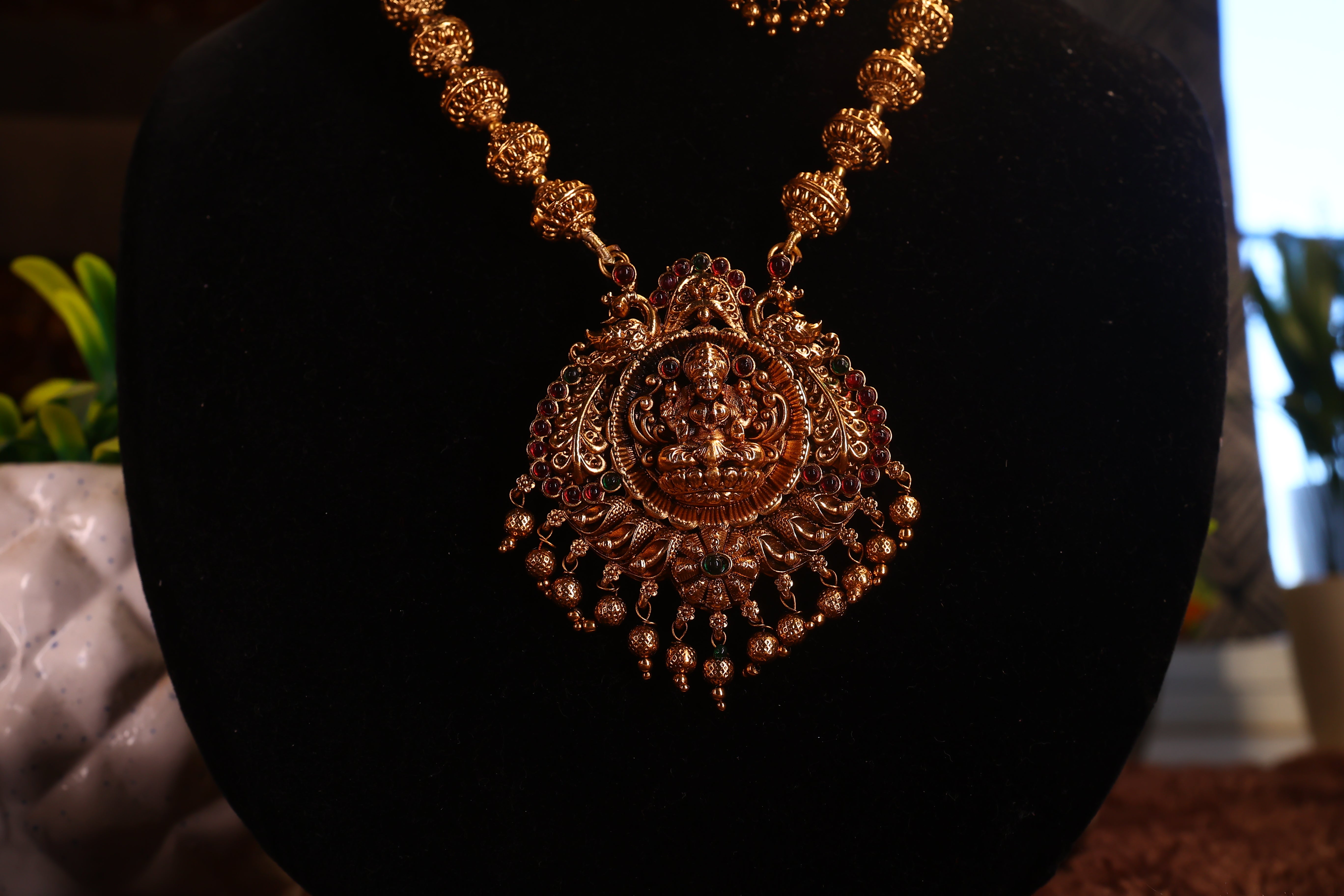 Antique Lakshmi Bead Haram