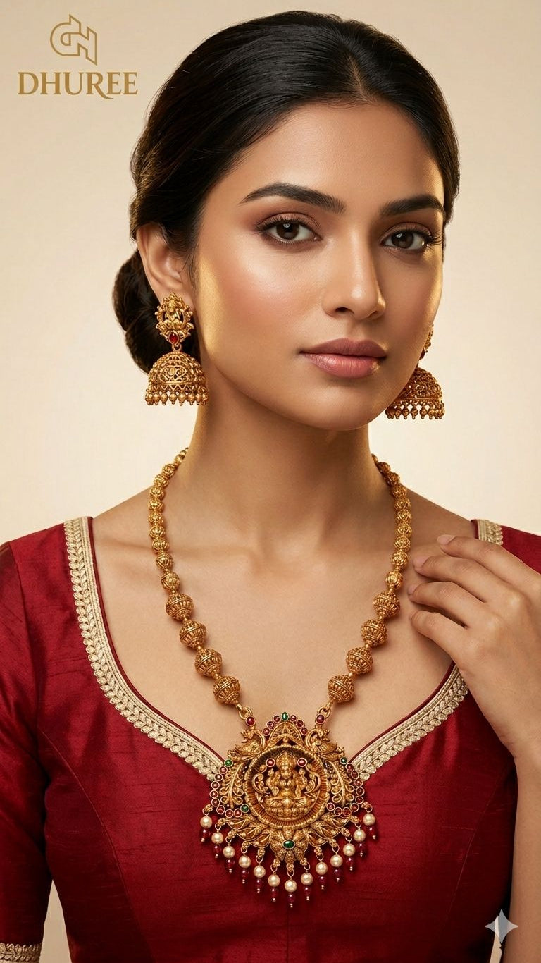 Antique Lakshmi Bead Haram