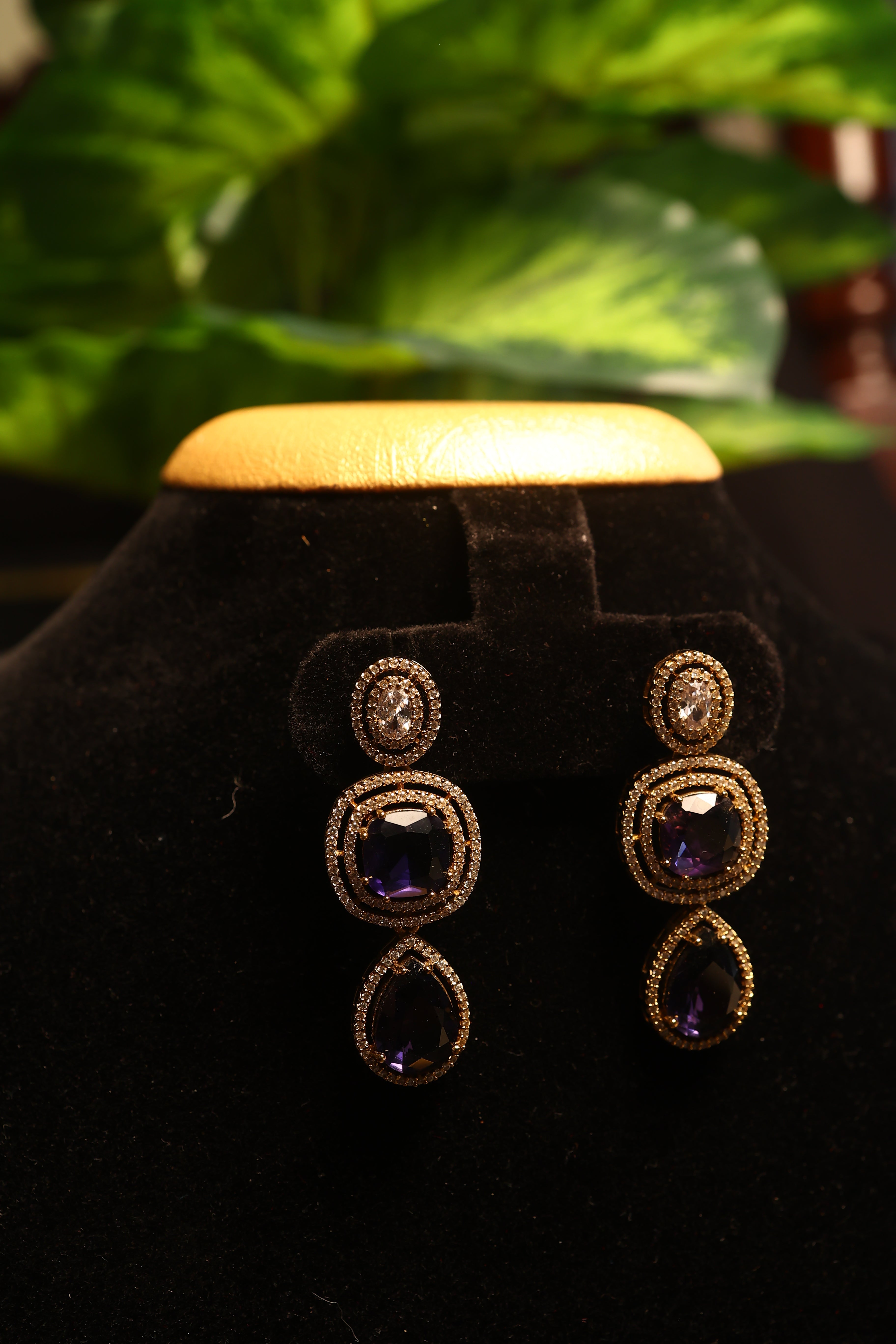 AD Sunshine Necklace with Earrings