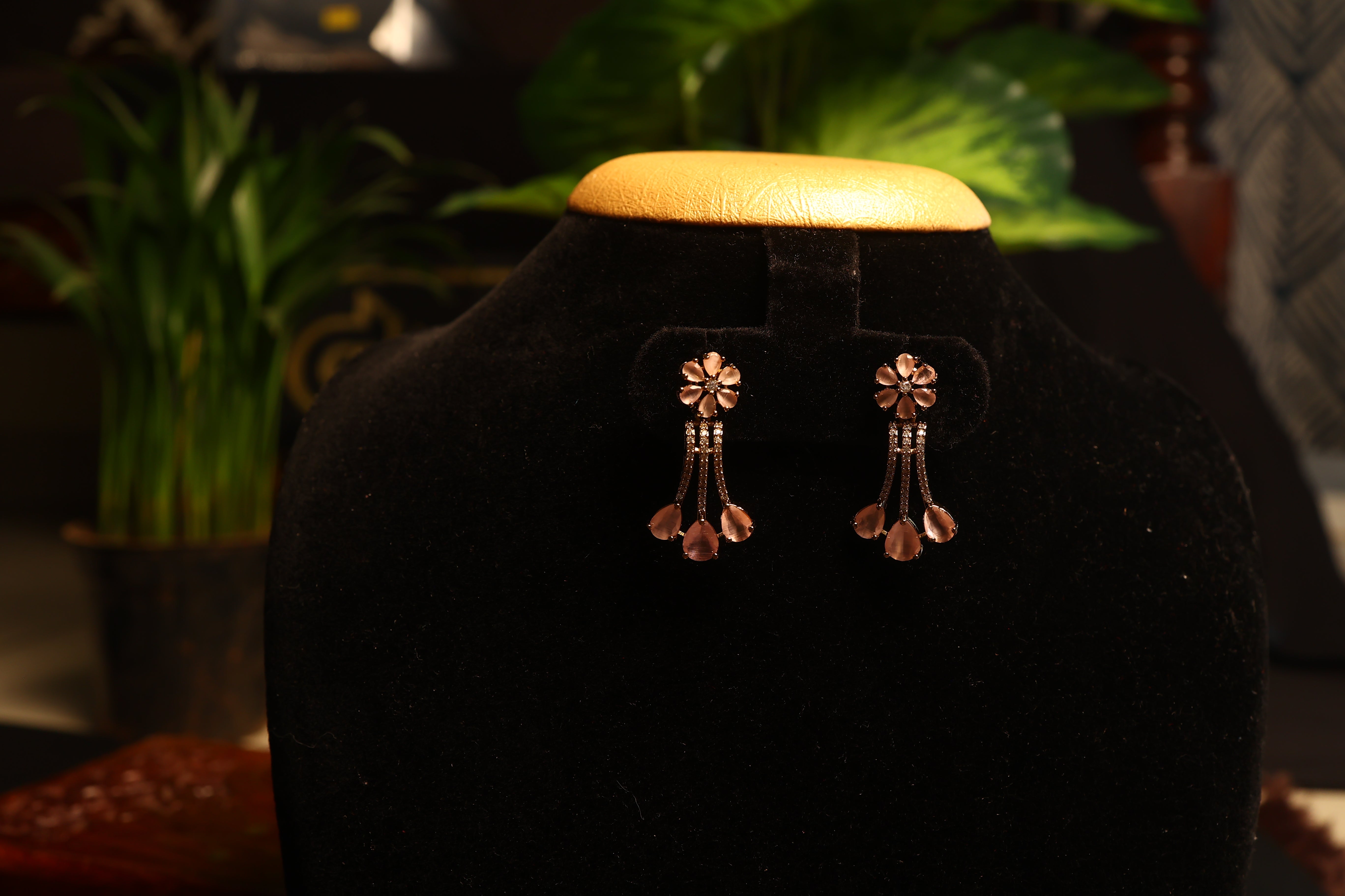 AD Necklace with Earrings