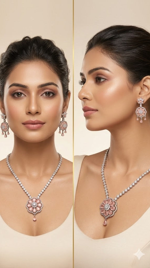CZ Necklace Set