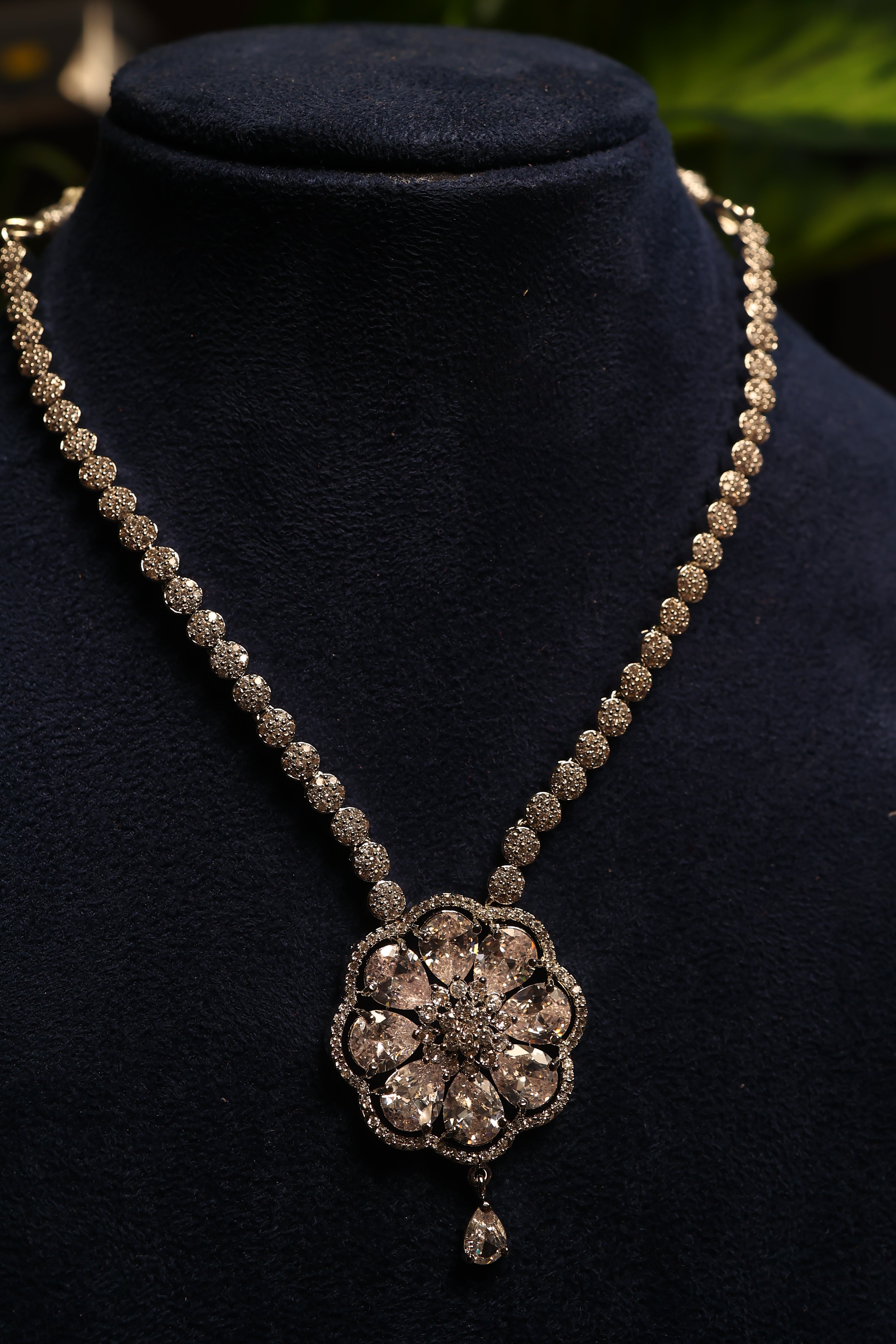 CZ Necklace Set