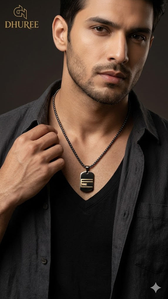Black Neck Chain for Men