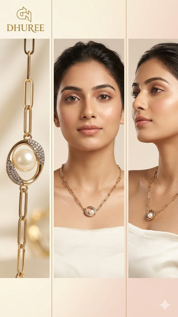 Single Layer Star Pendent Long Chain Necklace
