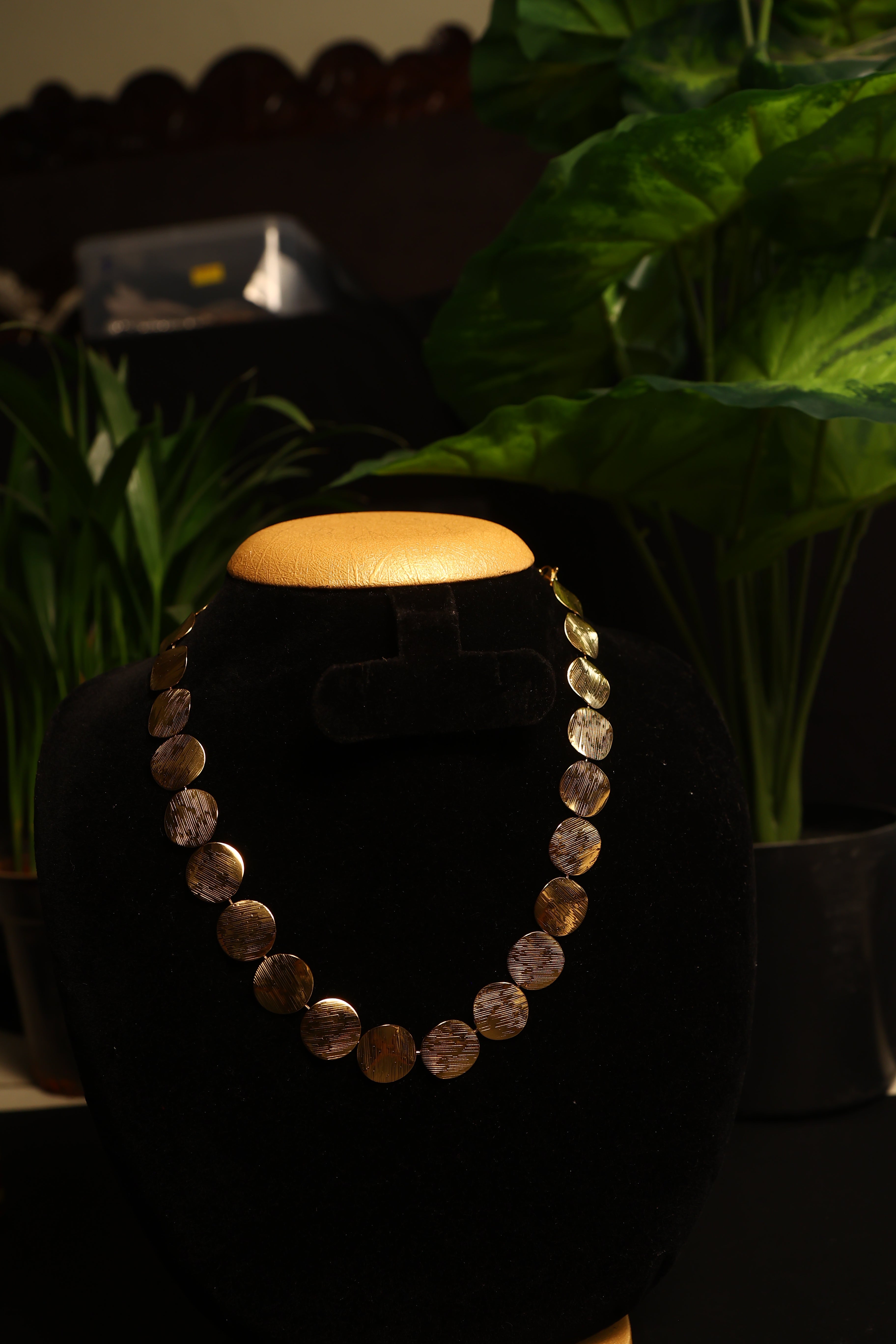 Gold Plated Women's Necklase set