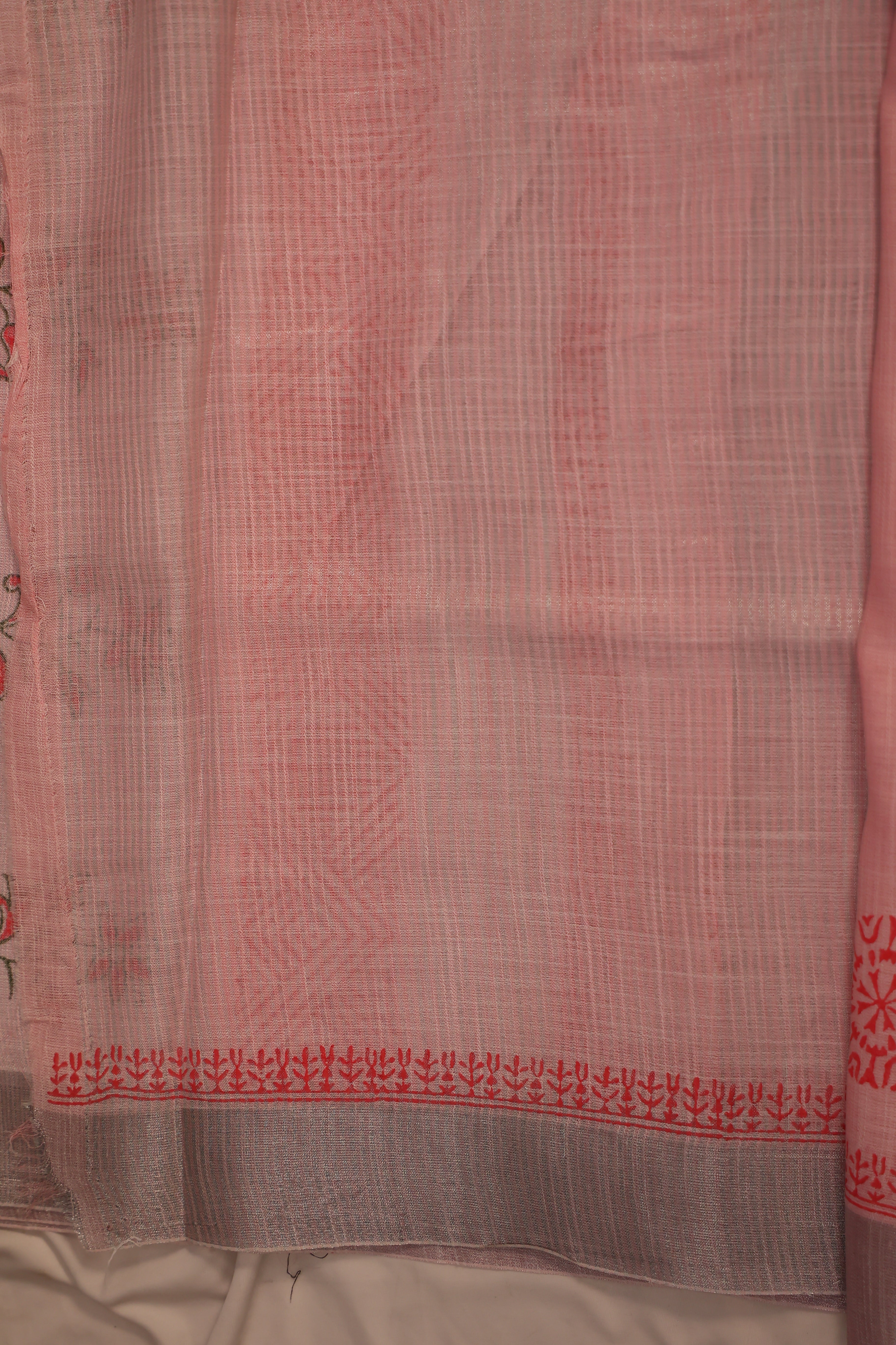 - DHUREE COTTON SILK SAREE.