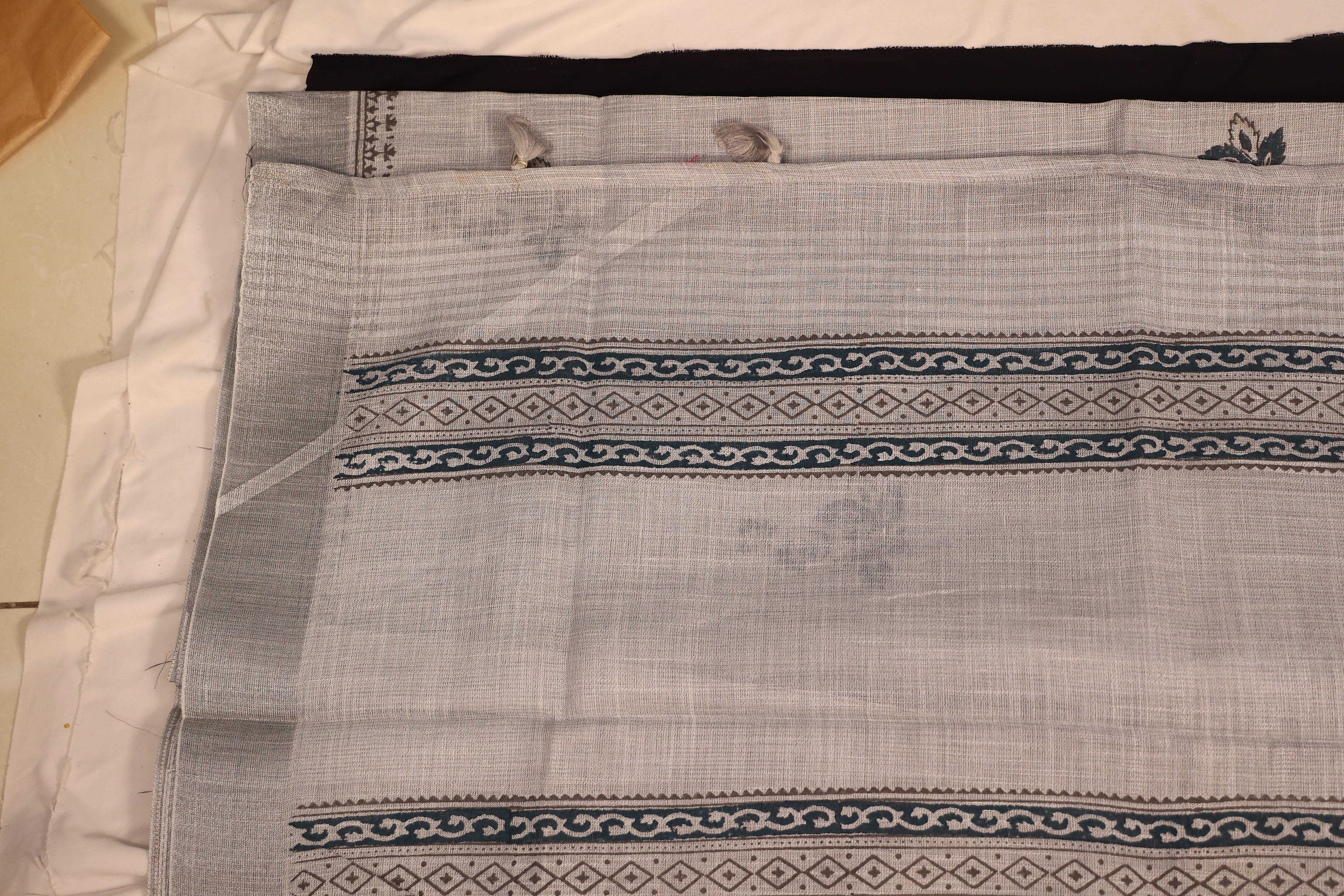 - DHUREE COTTON SILK SAREE.