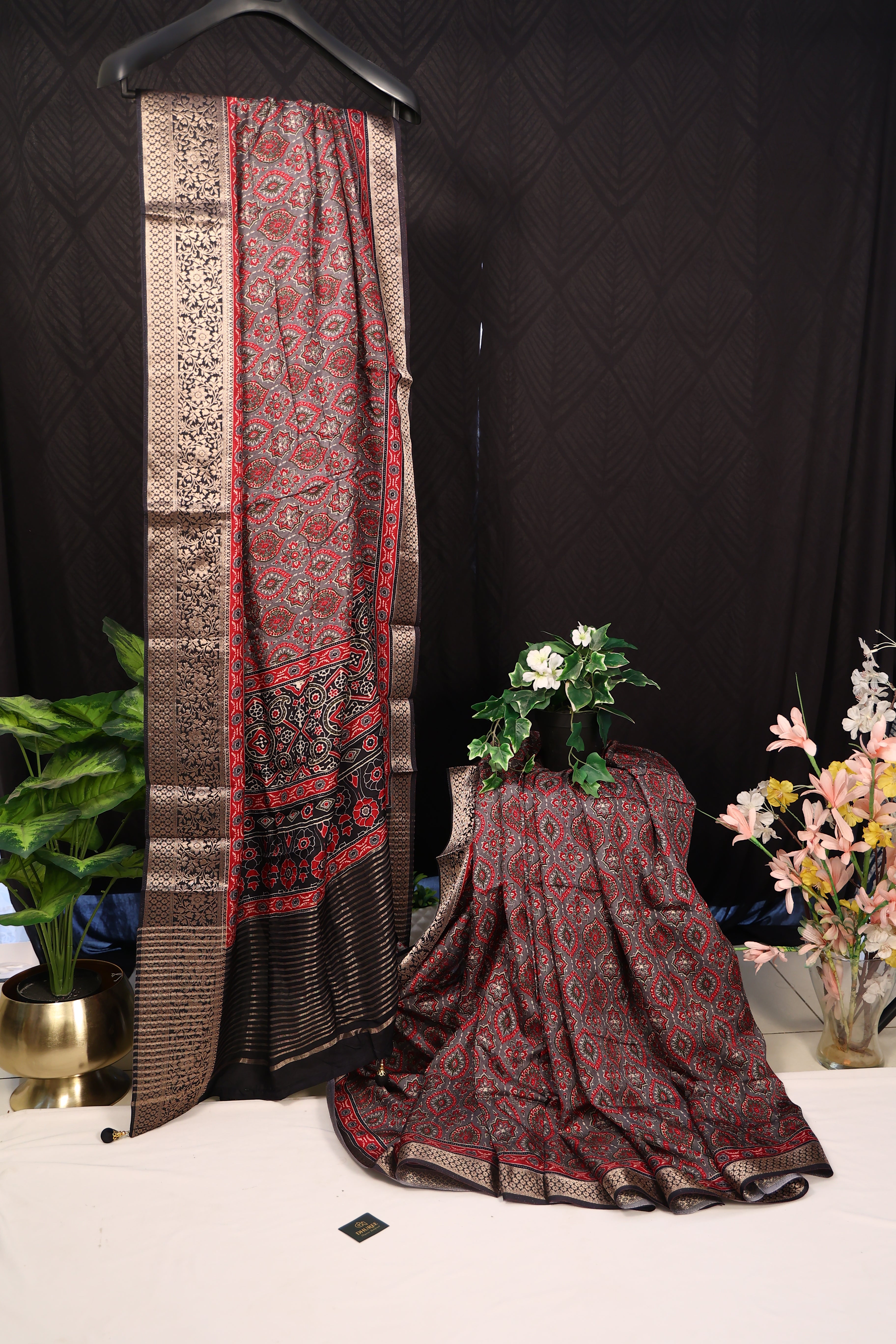- DHUREE DOLA SILK SAREE.