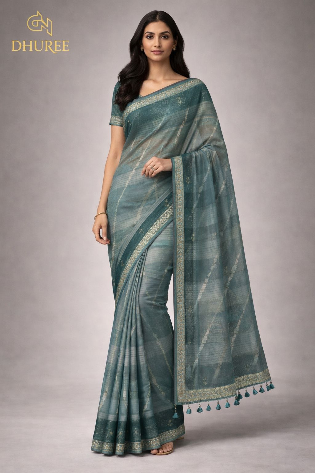 DHUREE MOSS SAREES
