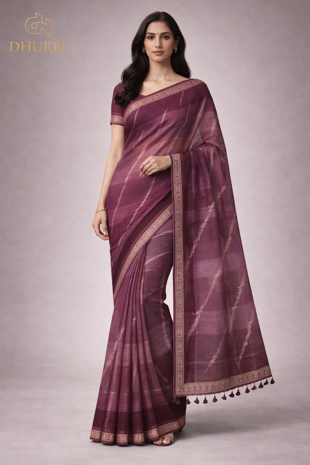 DHUREE MOSS SAREES