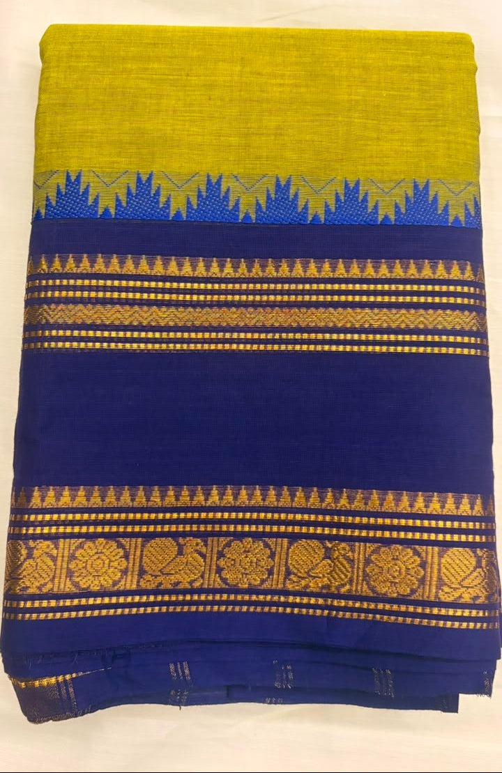 DHUREE GRAND KANCHI COTTON SAREES.