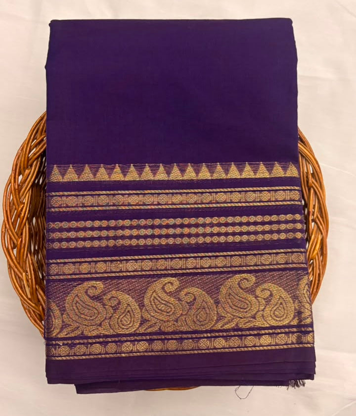 DHUREE GRAND KANCHI COTTON SAREES.