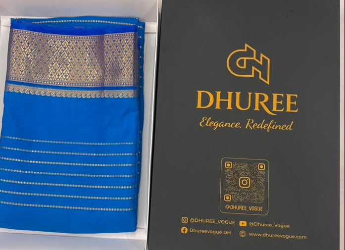DHUREE SEMI CREPE MYSORE SILK SAREE