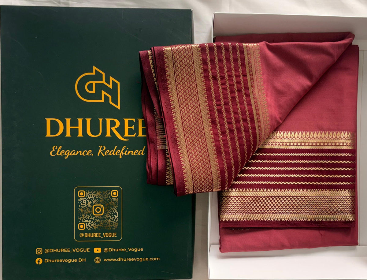 DHUREE SEMI MYSORE SILK SAREE