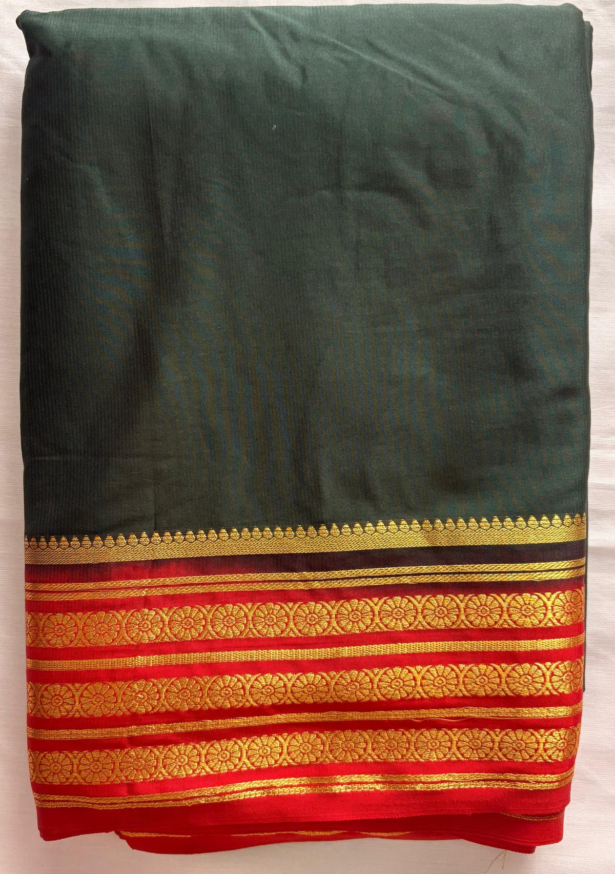 DHUREE SEMI MYSORE SILK SAREE