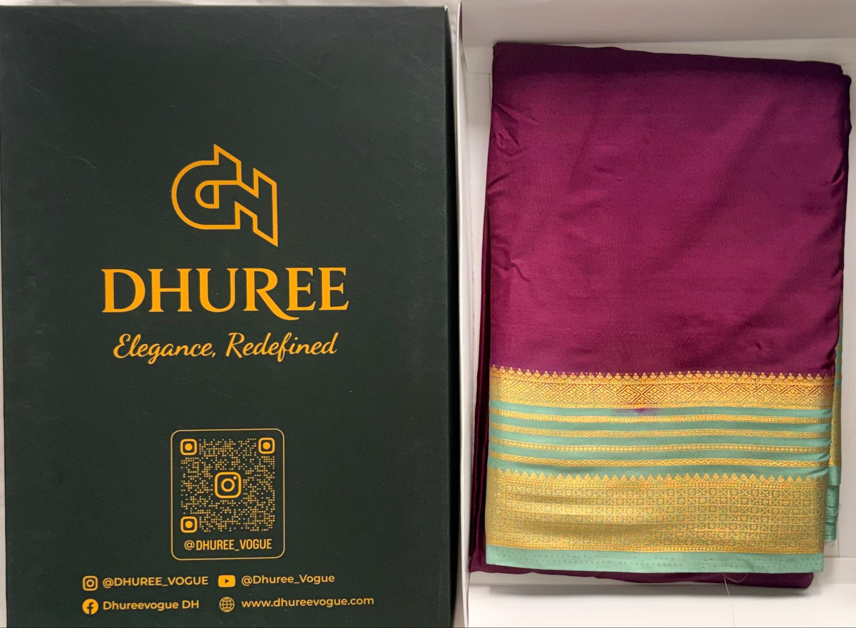 DHUREE SEMI MYSORE SILK SAREE
