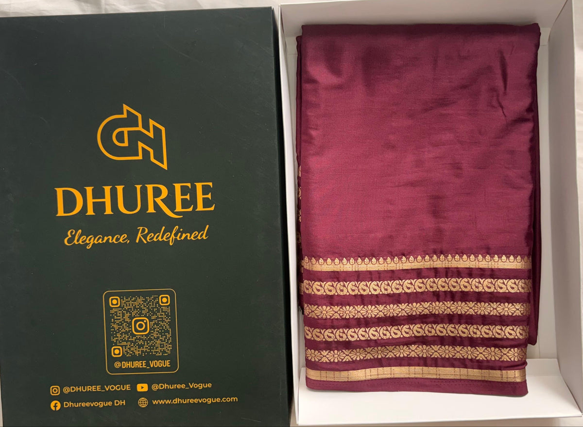 DHUREE SEMI MYSORE SILK SAREE