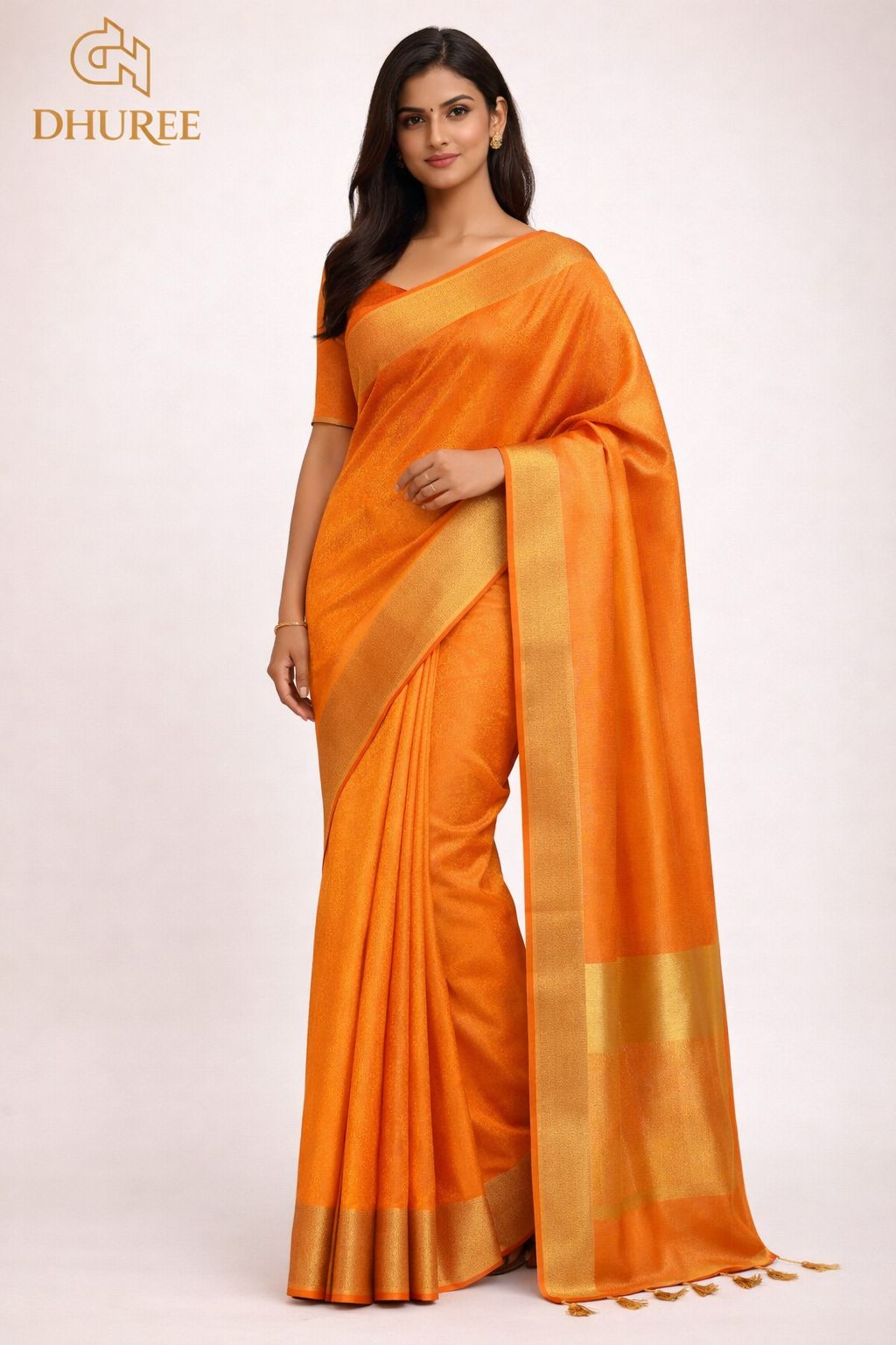 DHUREE Chanderi Kuppadam Rich Silk Cotton Sarees