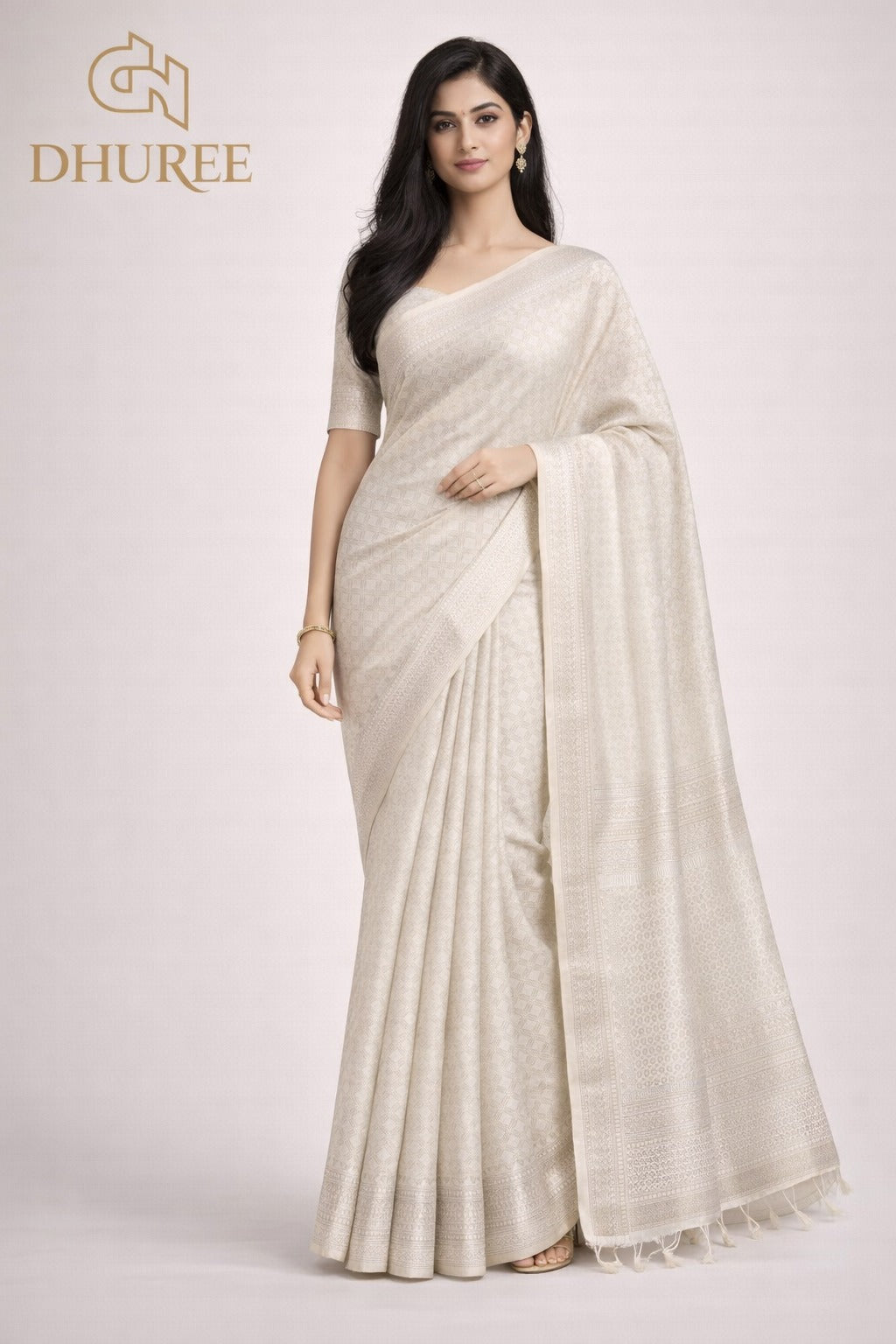 DHUREE ELITE BRIDAL FANCY SILK SAREES