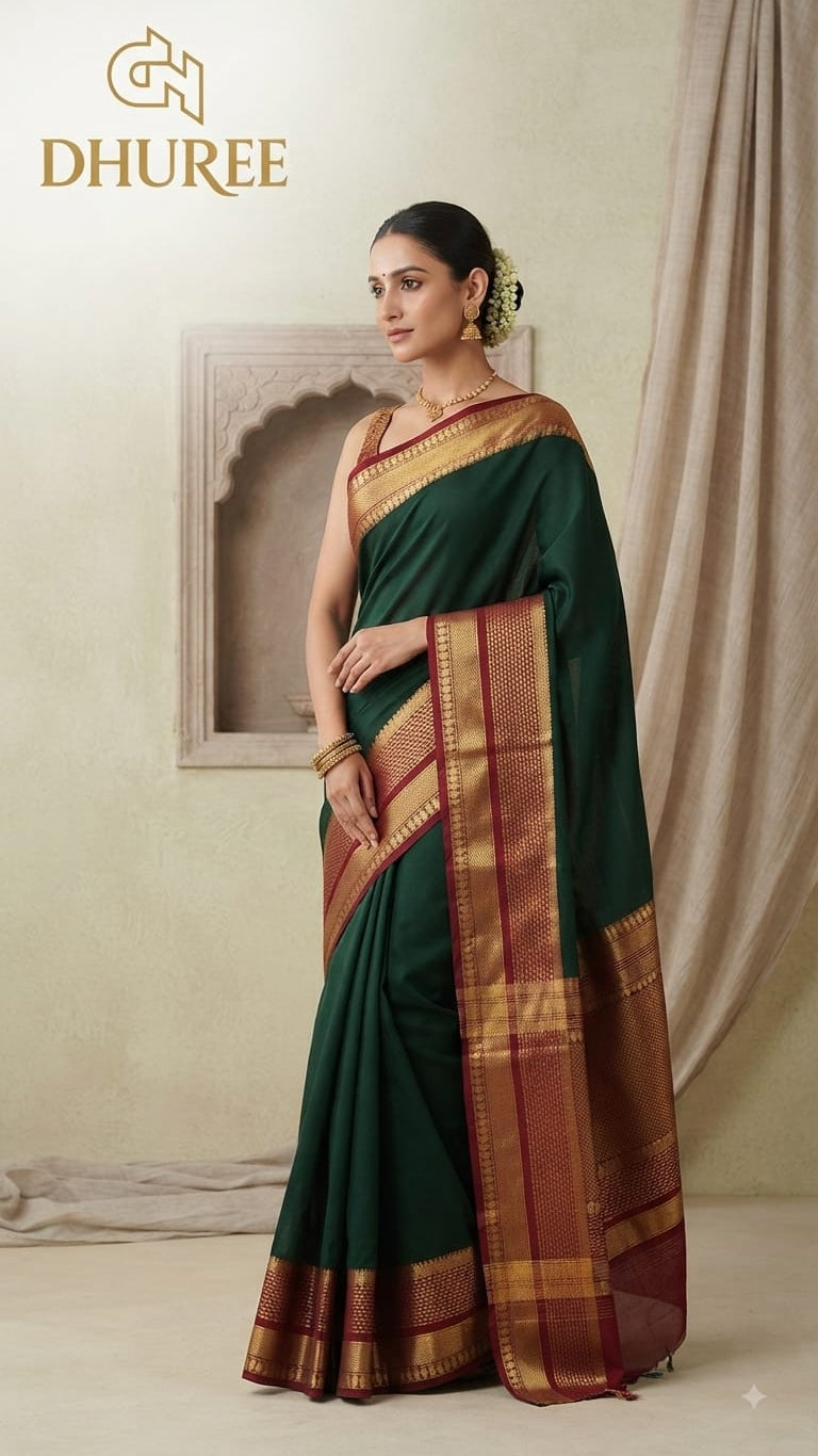 DHUREE SEMI MYSORE SILK SAREES