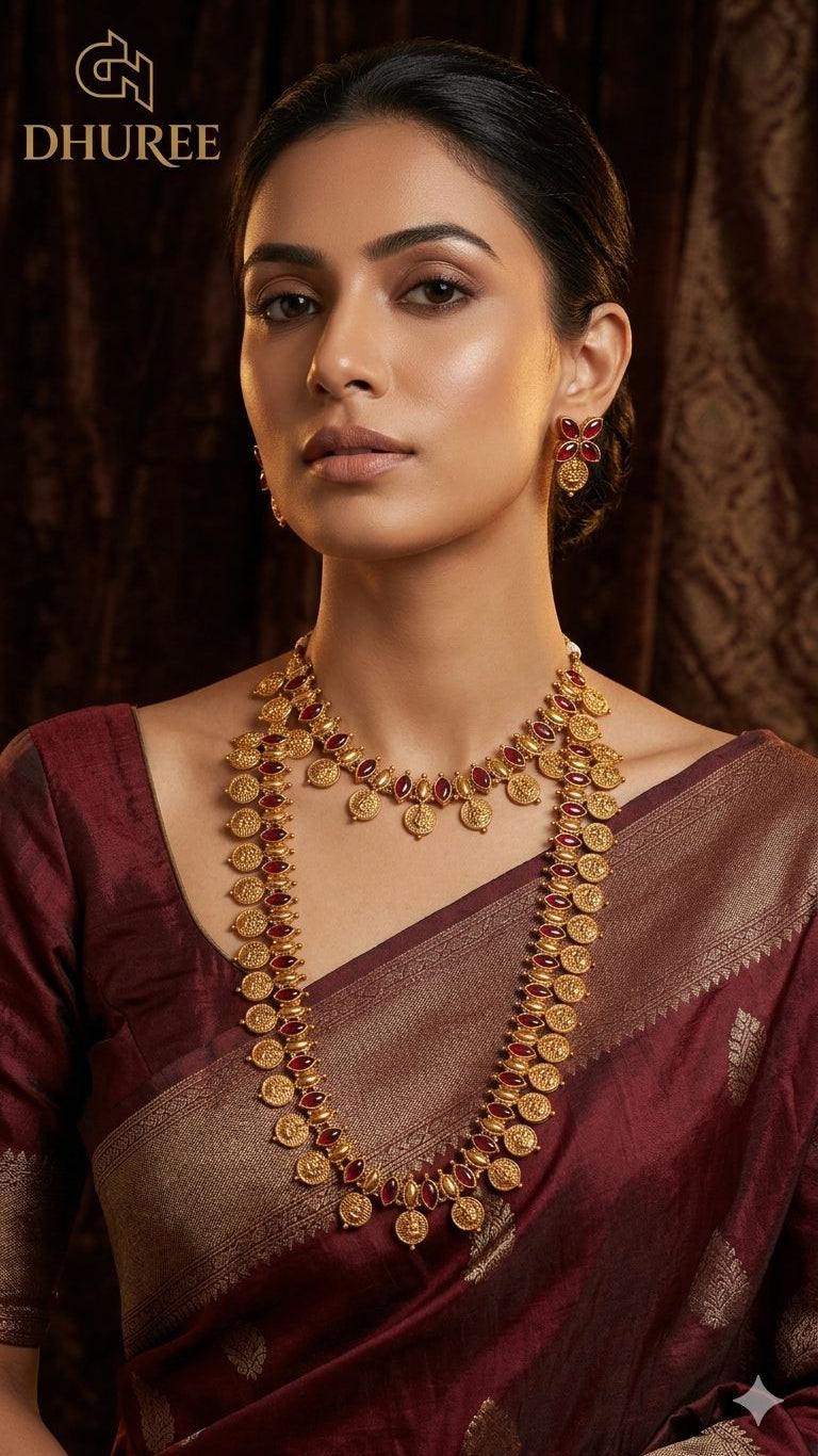 Varalakshmi Temple Necklace