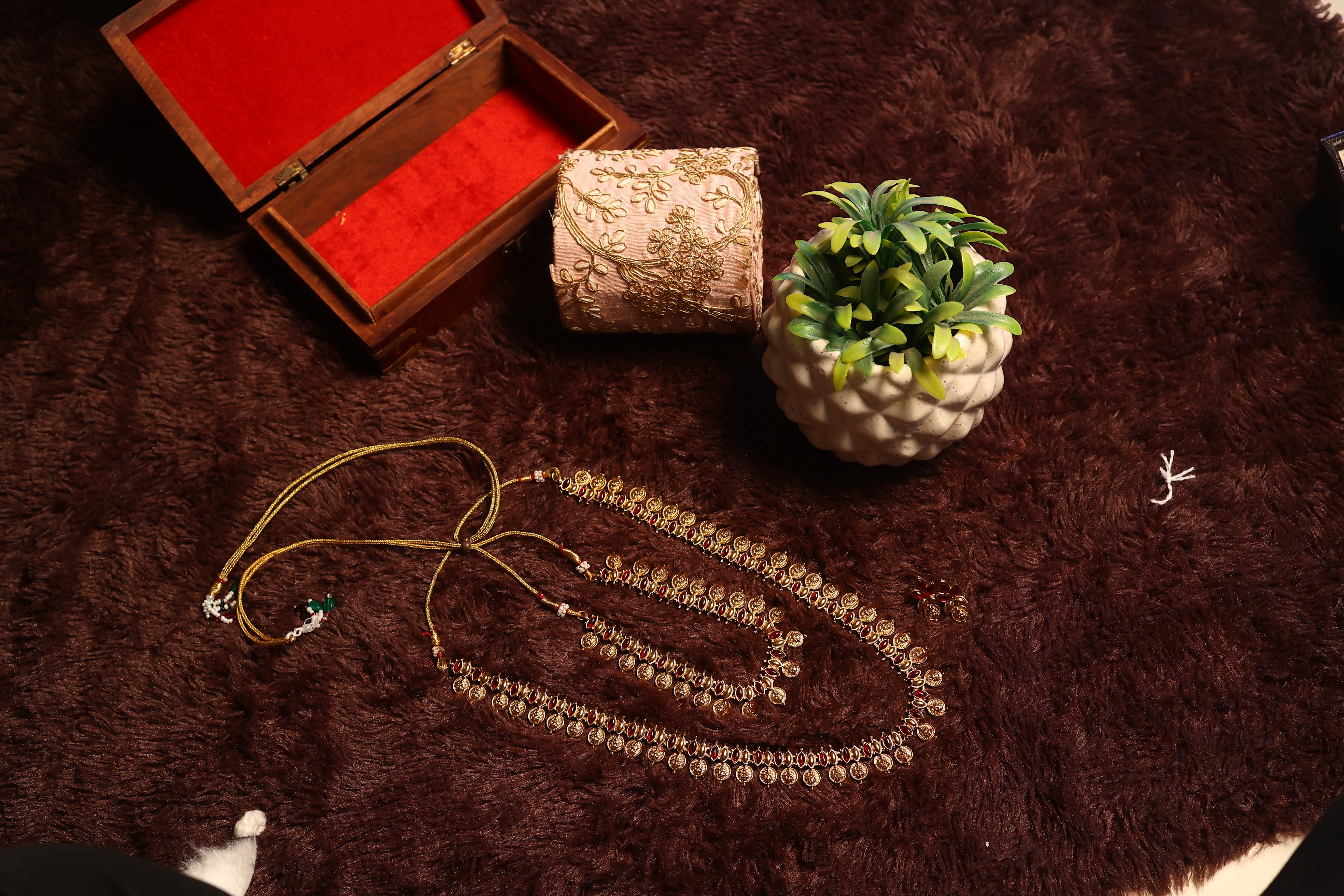 Varalakshmi Temple Necklace