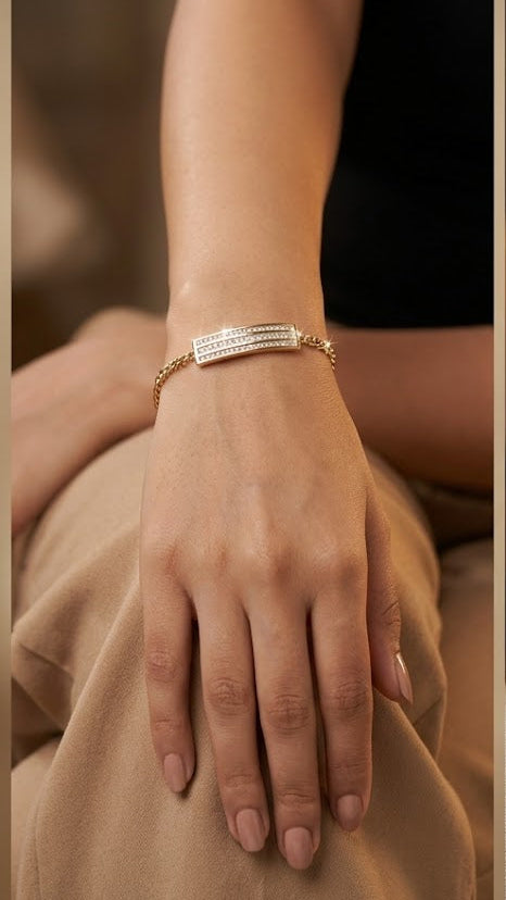 Trendy Gold plated  Bracelet