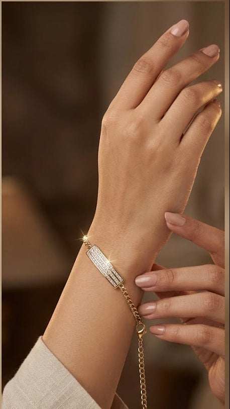 Trendy Gold plated  Bracelet