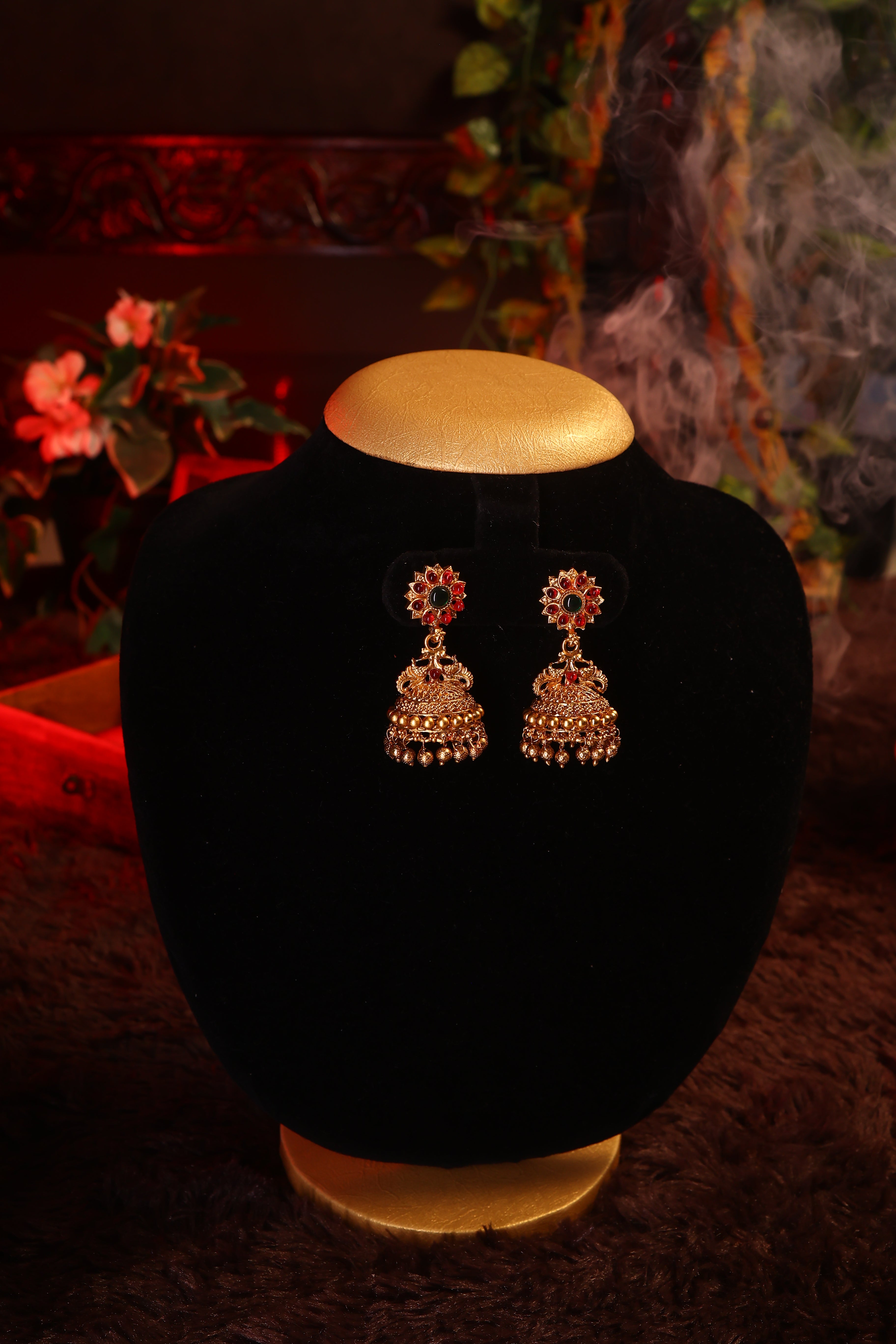 Lakshmi  Jhumkas