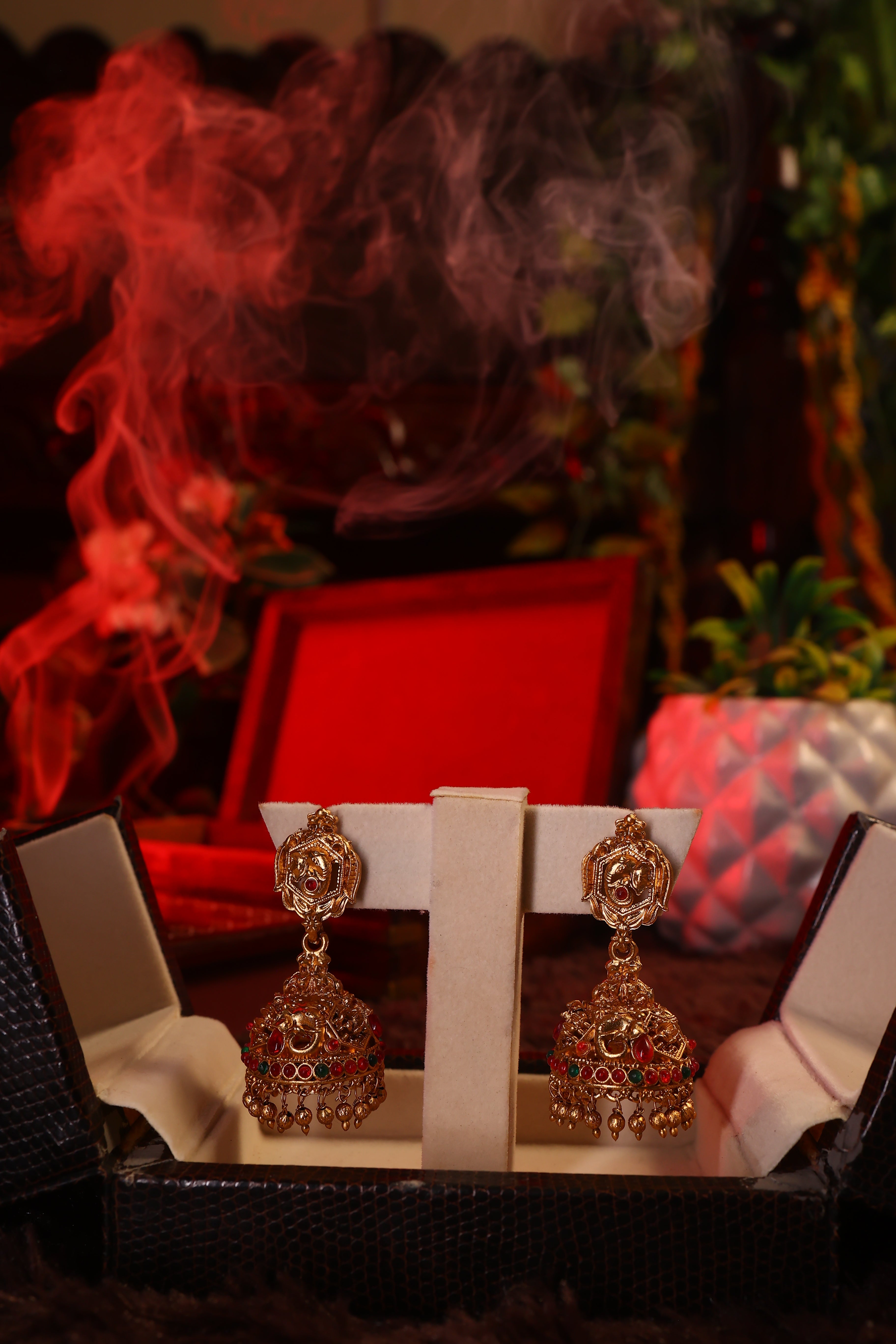 Lakshmi  Jhumkas