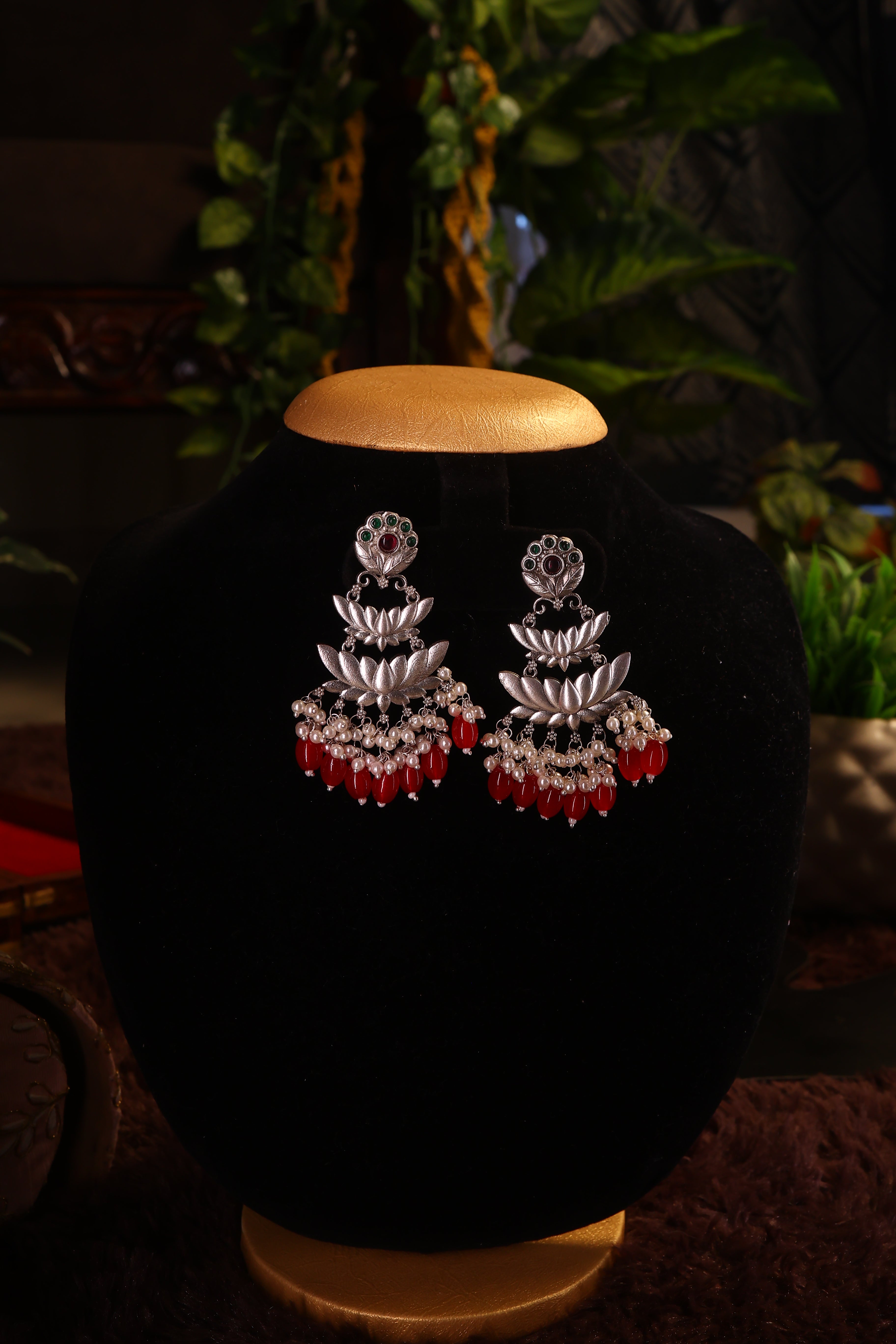 Silver Dangler Earrings