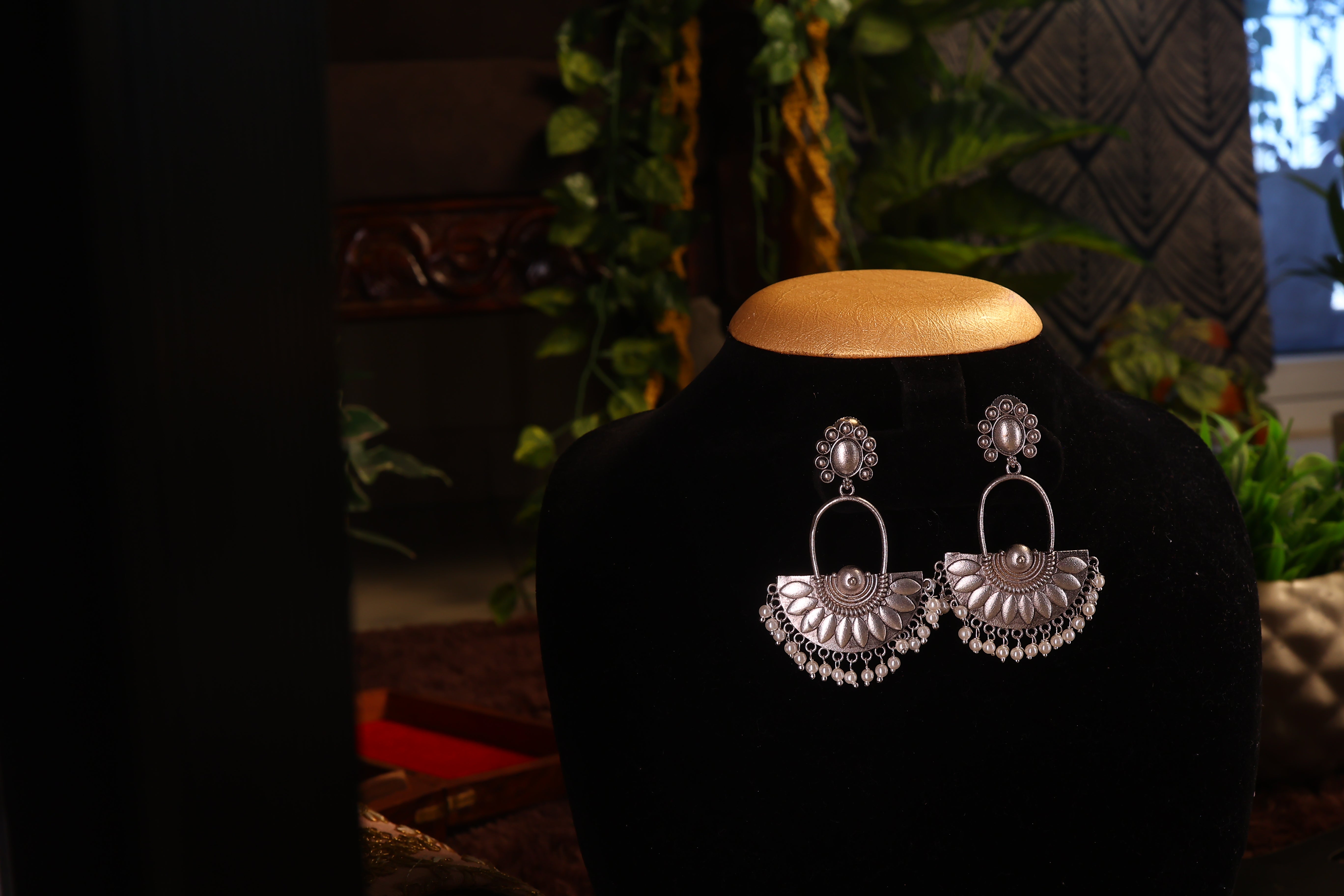 Silver Dangler Earrings
