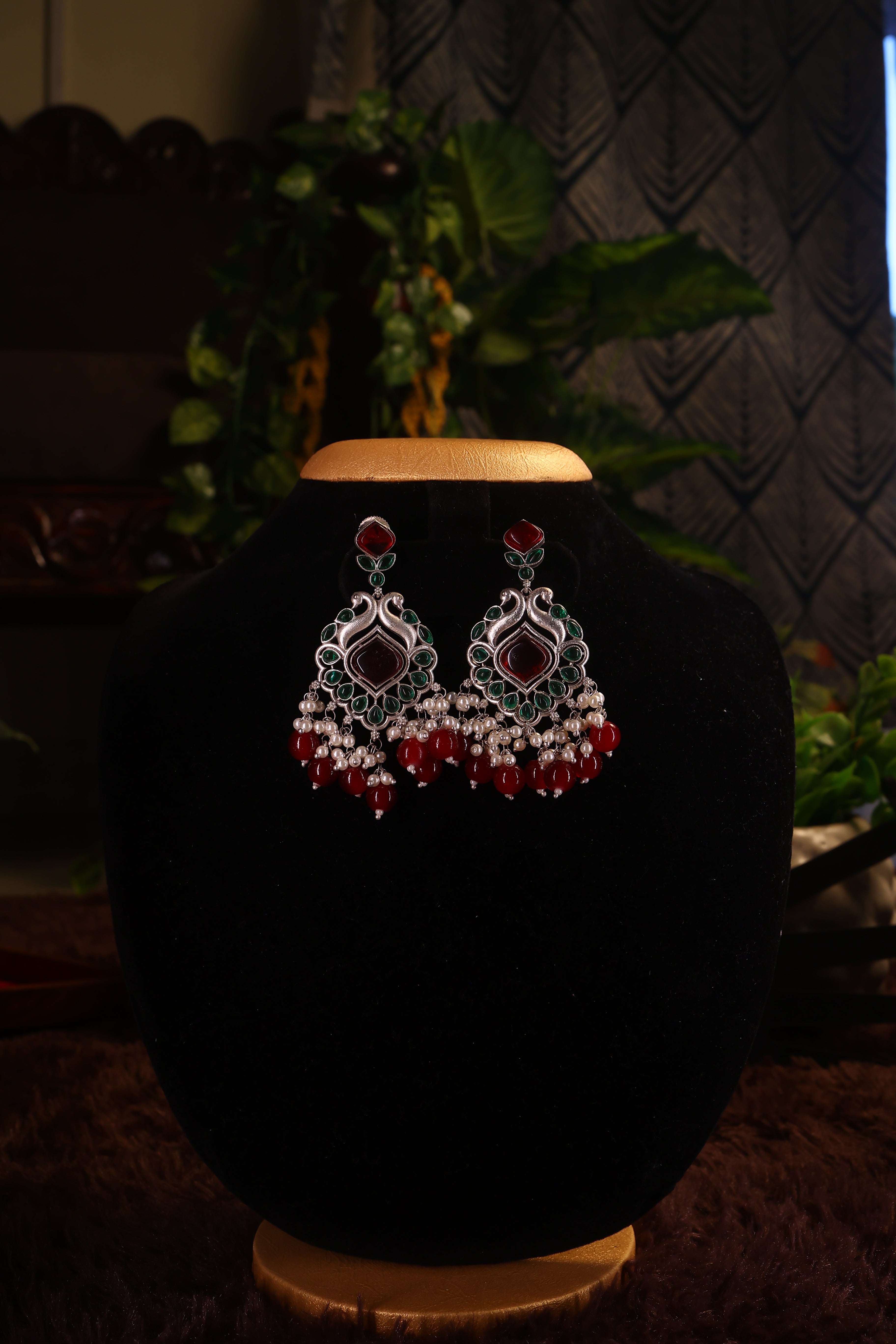 Silver  Dangler Earrings