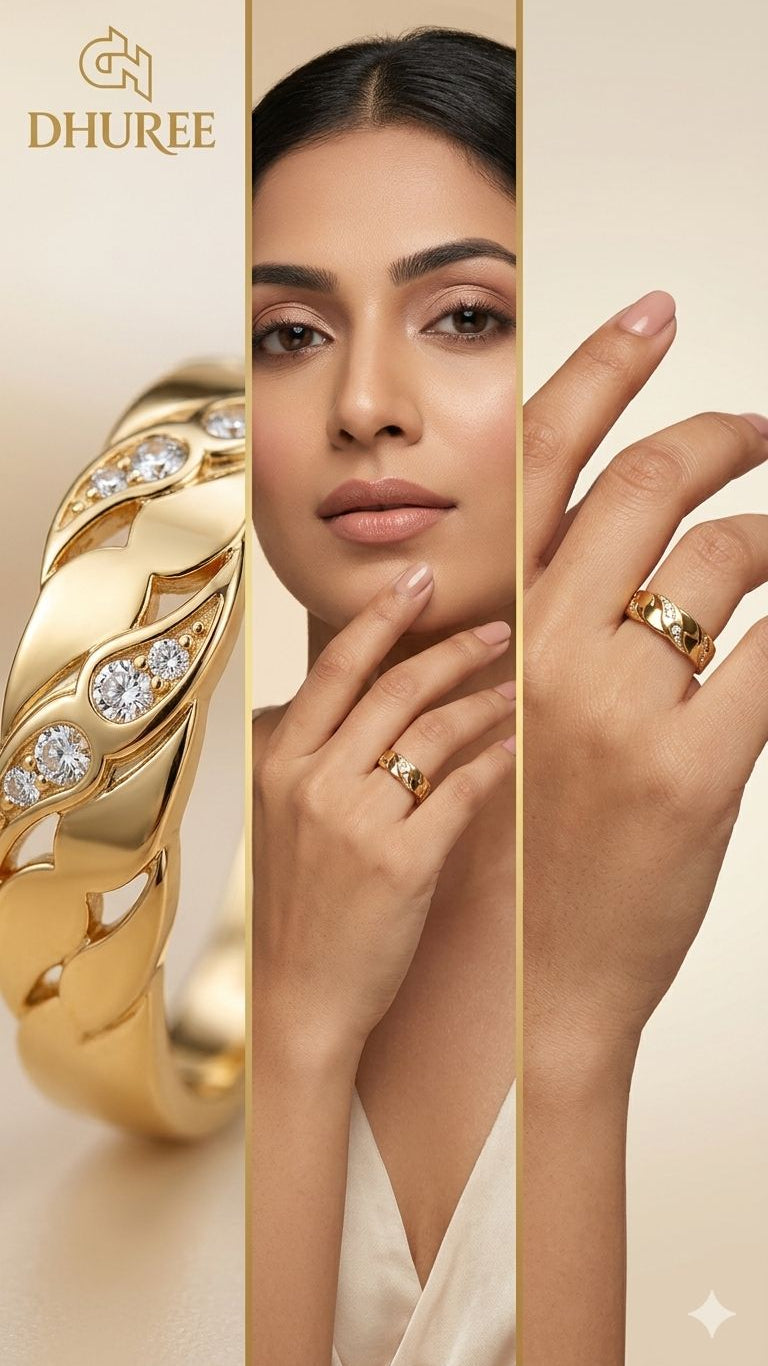 Trendy Finger Ring for Women-Small & Medium Size.