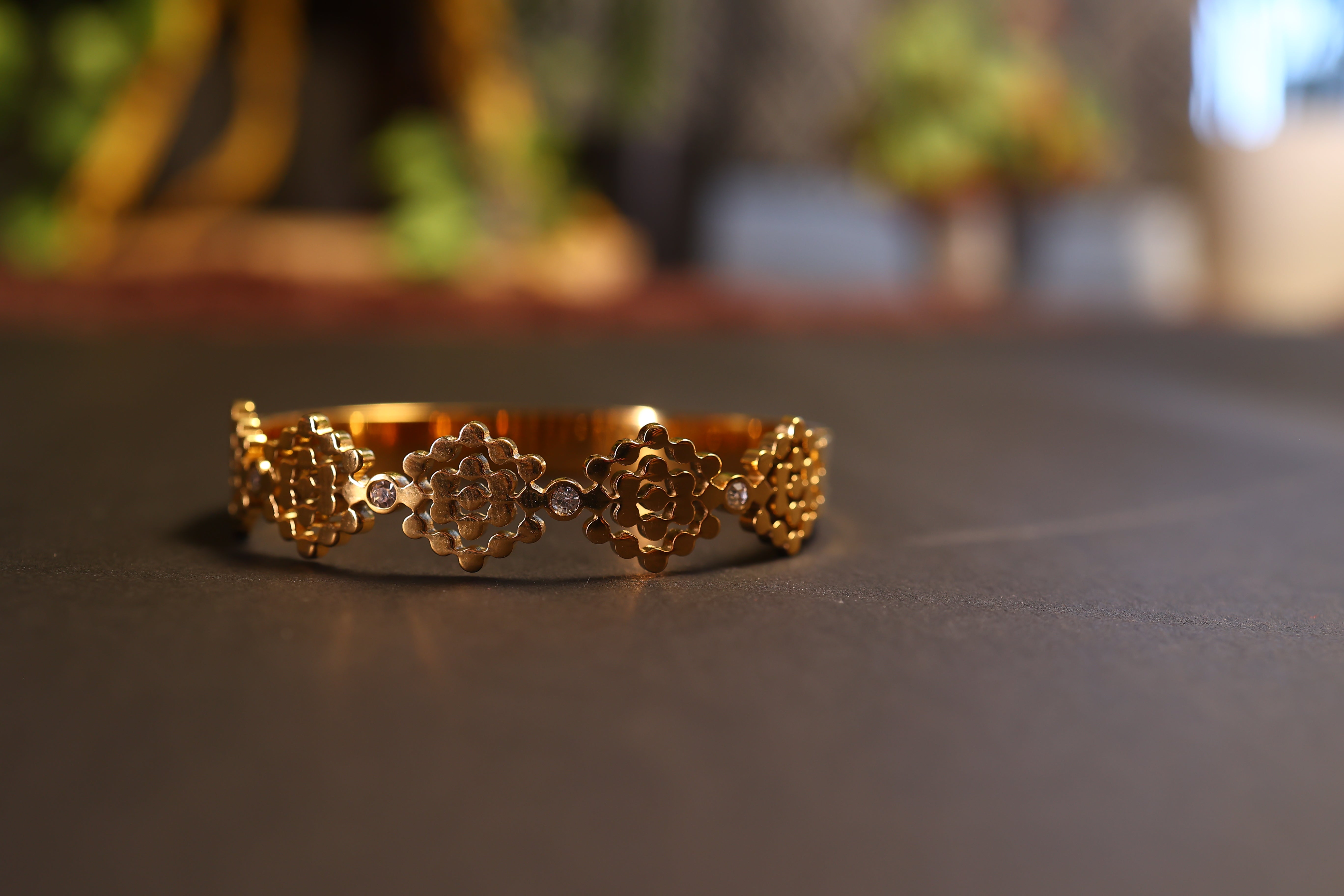 Stainless Steel Bamboo Kada