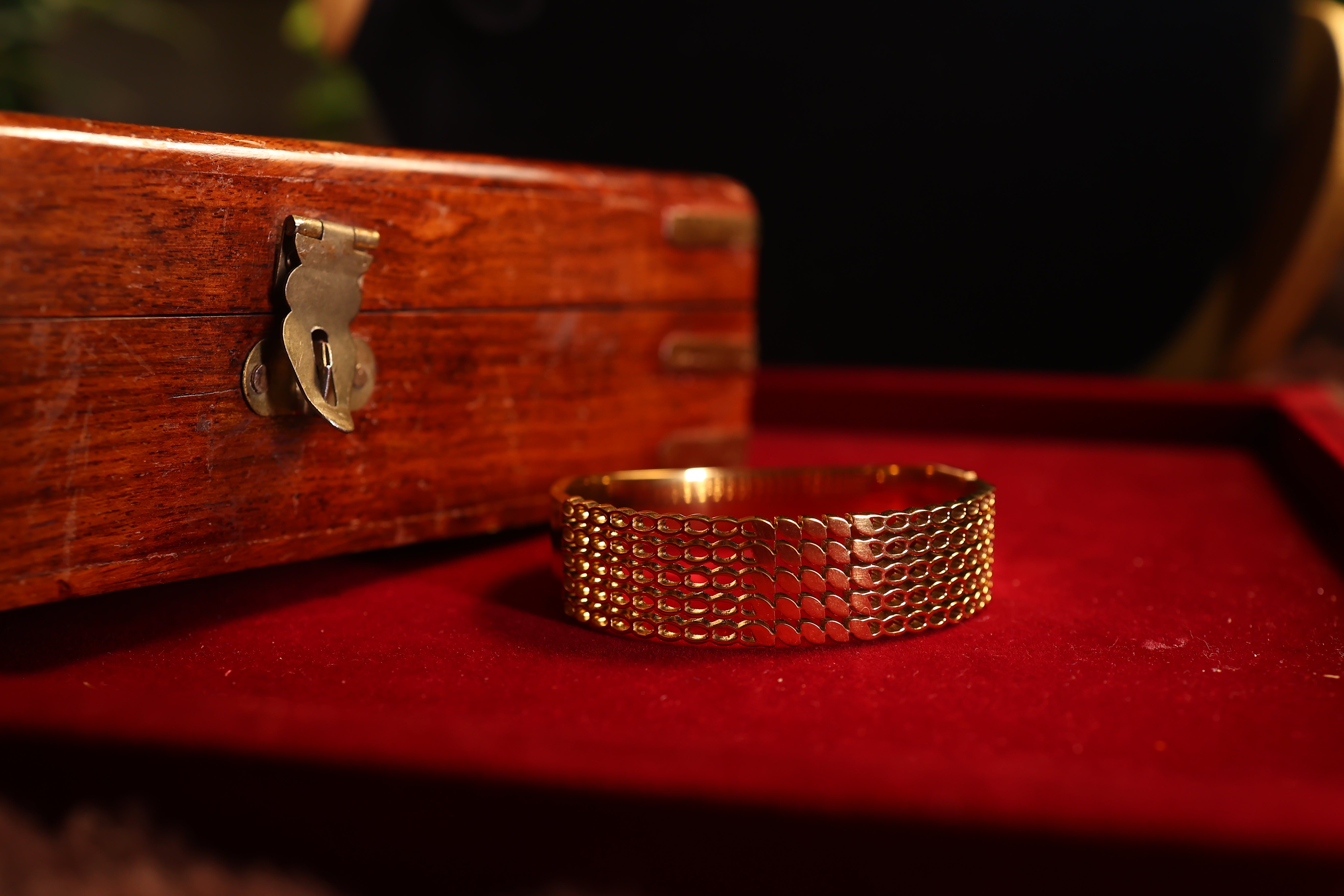 Stainless Steel Bamboo Kada