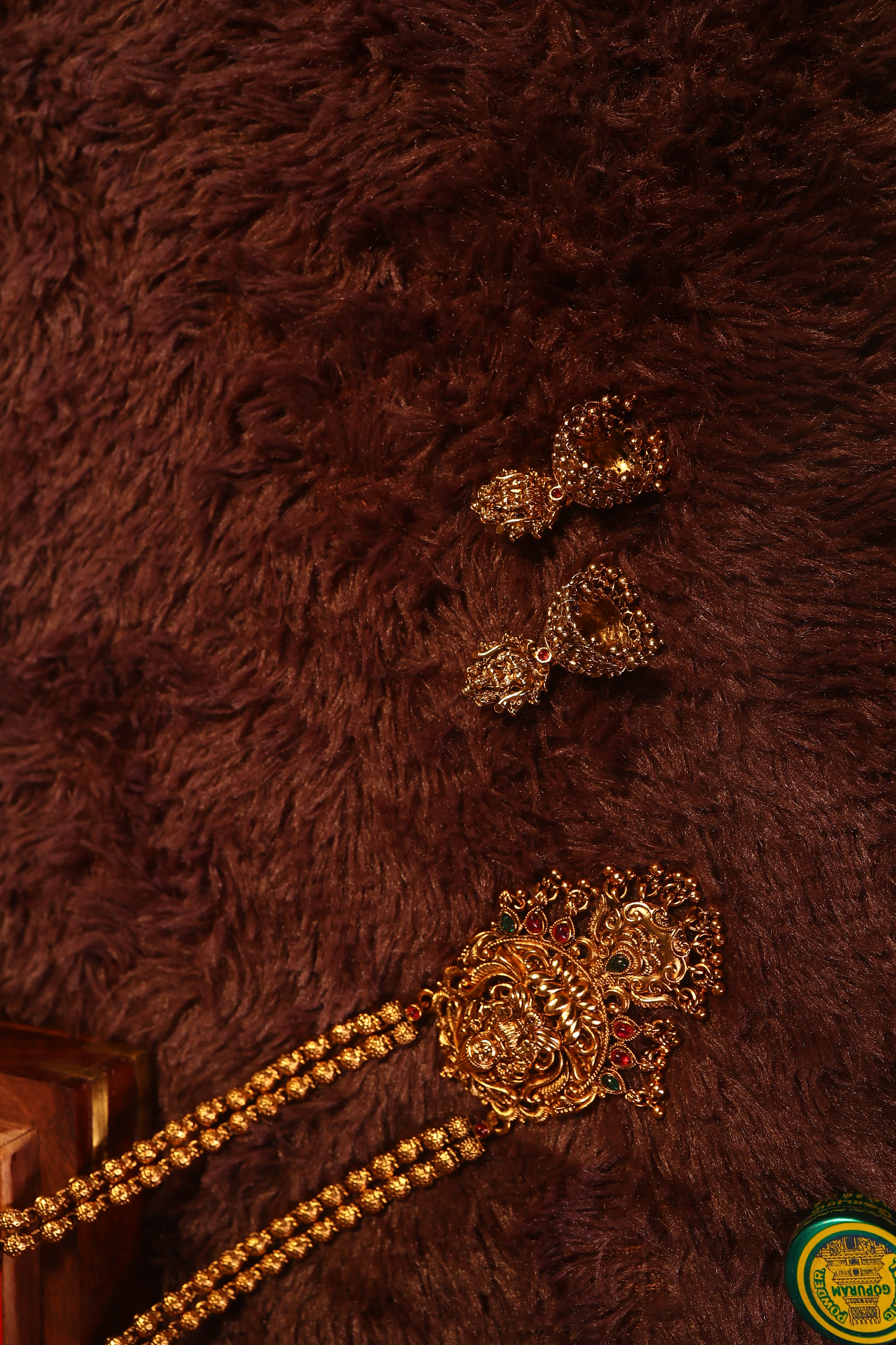 Traditional Antique Ball Lakshmi Haram