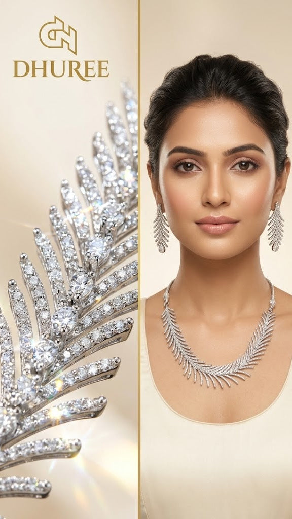 CZ Necklace Set