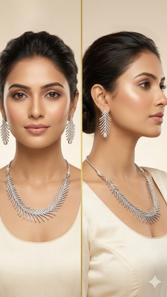 CZ Necklace Set